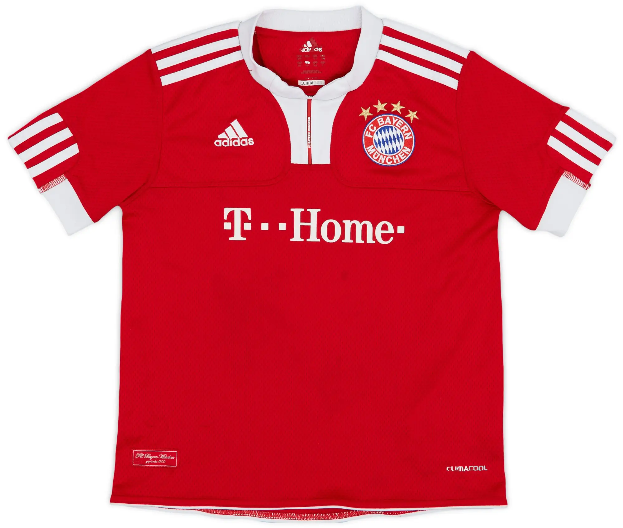 adidas 2009-10 Bayern Munich Home Shirt - 7/10 - (S.Boys)