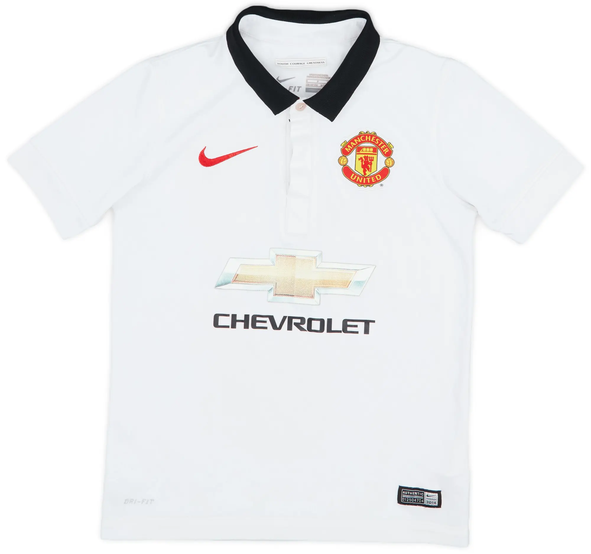 Nike 2014-15 Manchester United Away Shirt - 5/10 - (S.Boys)