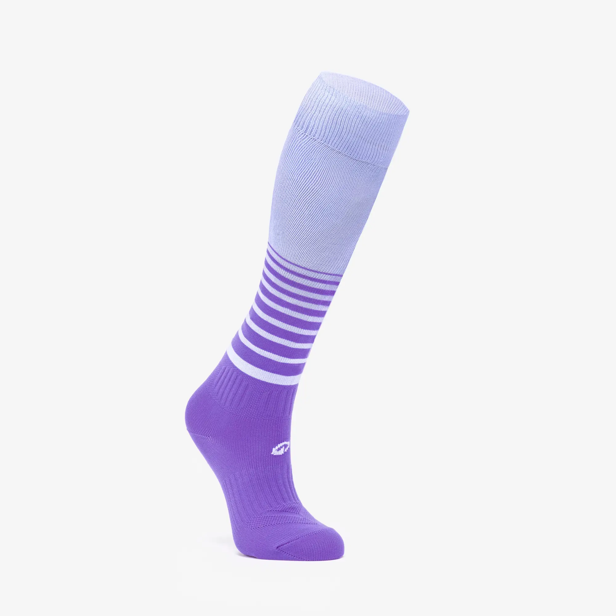 Kipsta Girls' Football Socks - Viralto Blue Striped