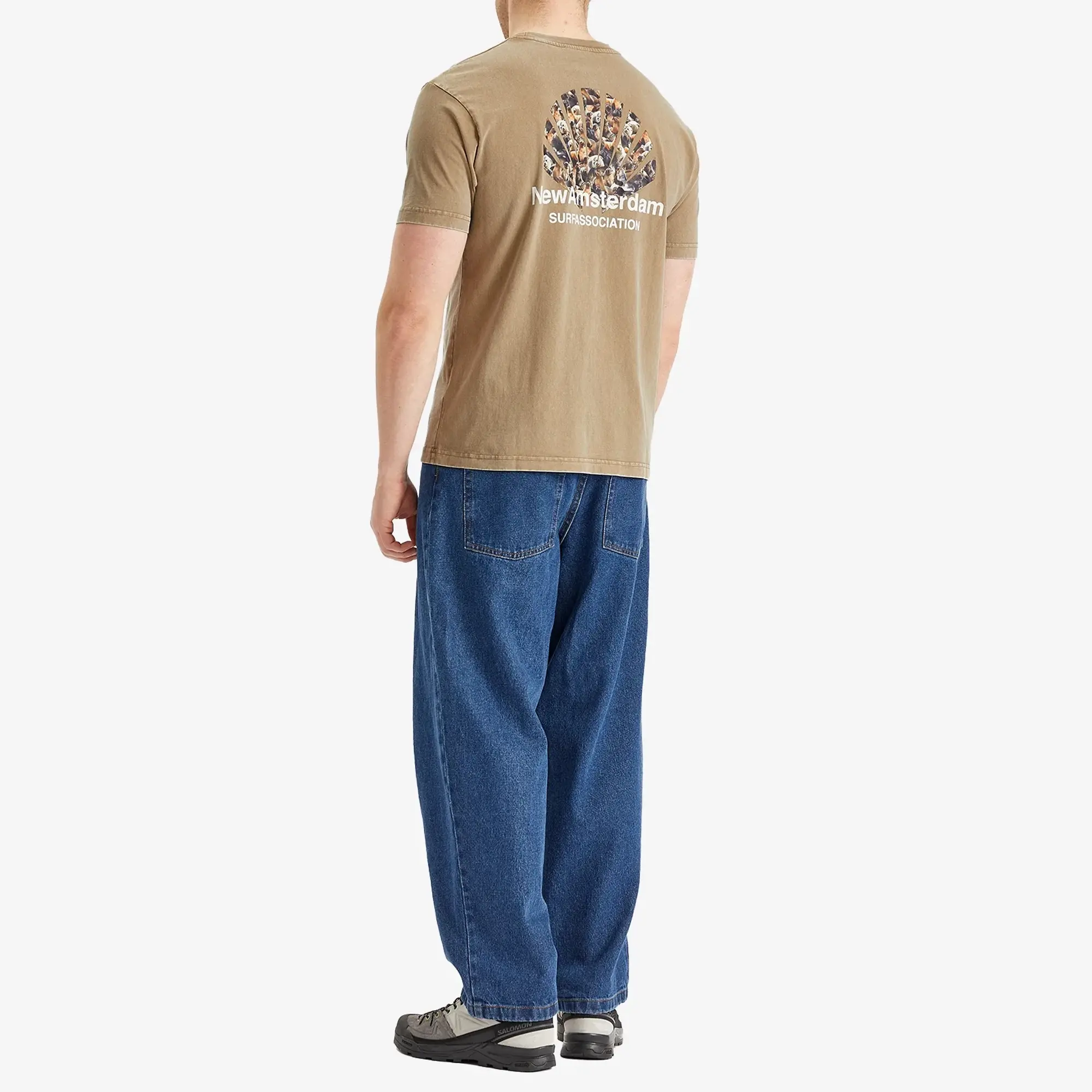 New Amsterdam Surf Association Men's Seal Logo T-Shirt Seneca Rock