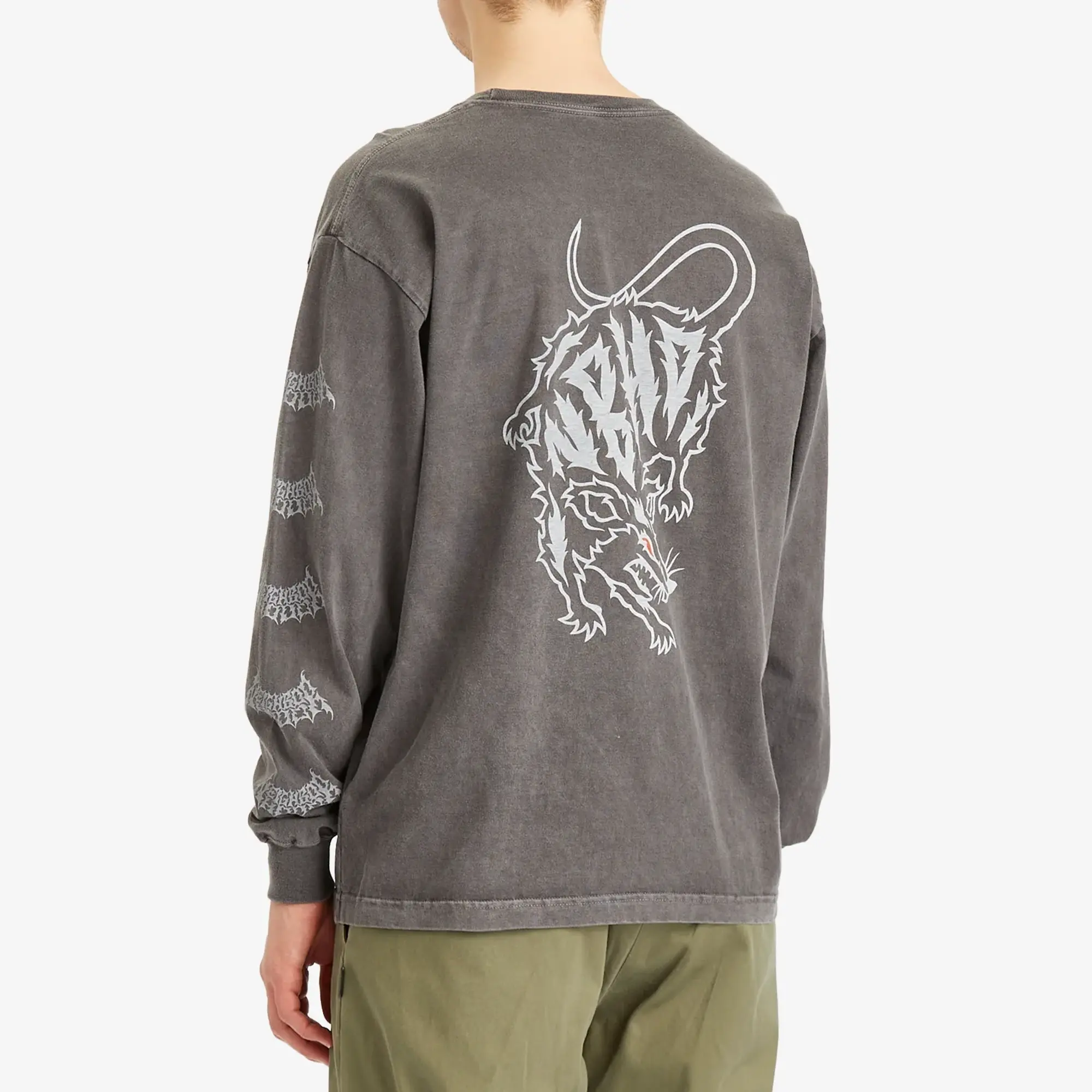 Neighborhood Men's LS-4 T-Shirt Black