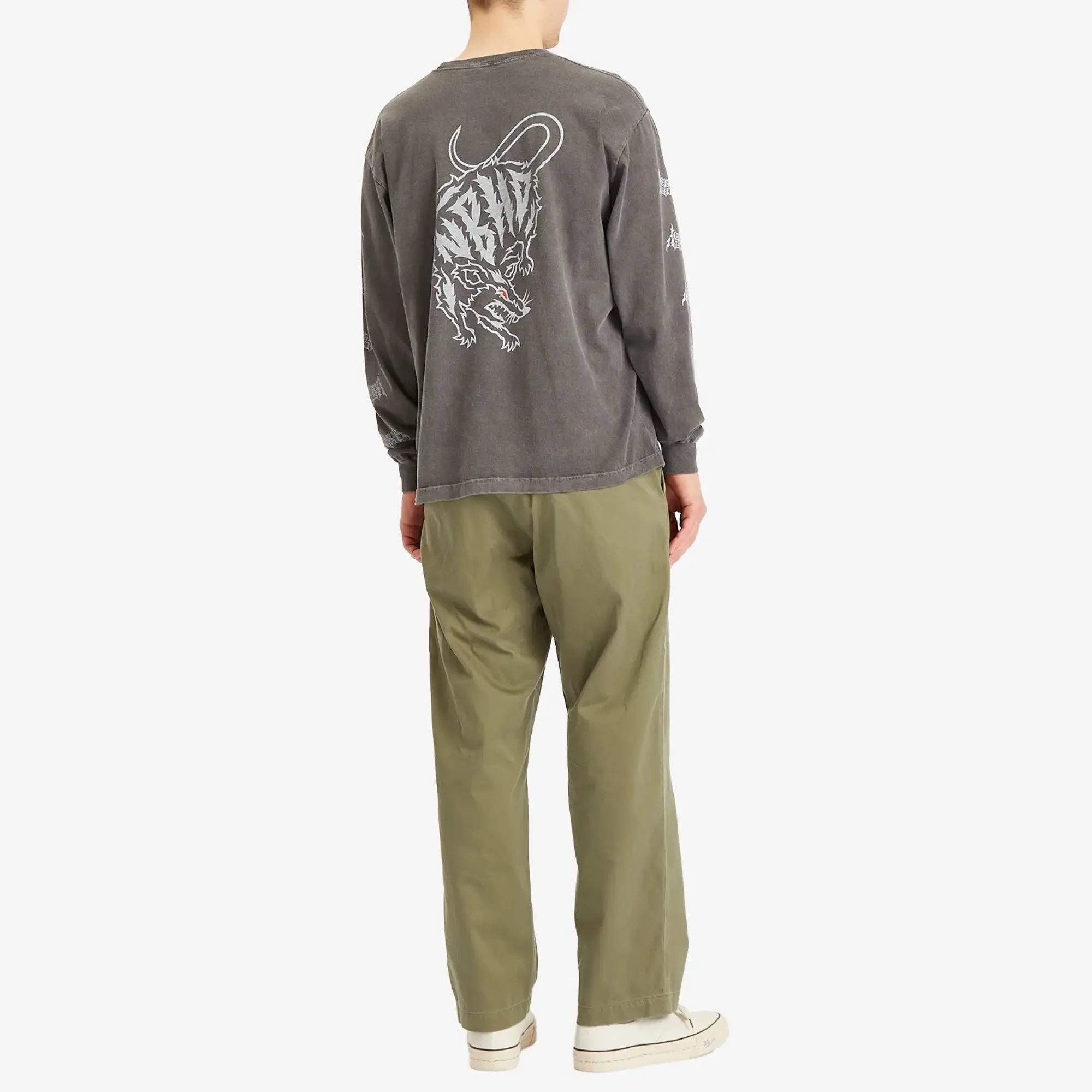 Neighborhood Men's LS-4 T-Shirt Black
