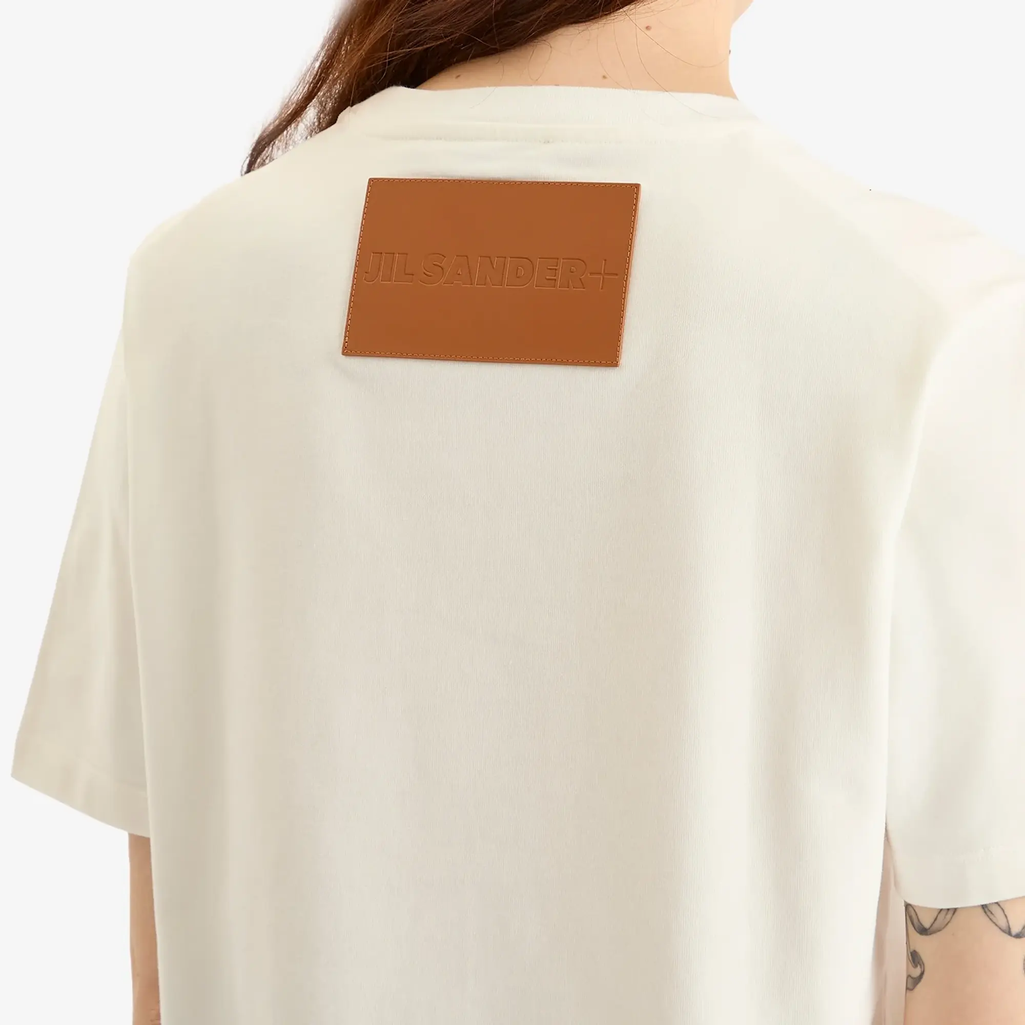 Jil Sander+ Women's Back Patch T-Shirt Porcelain