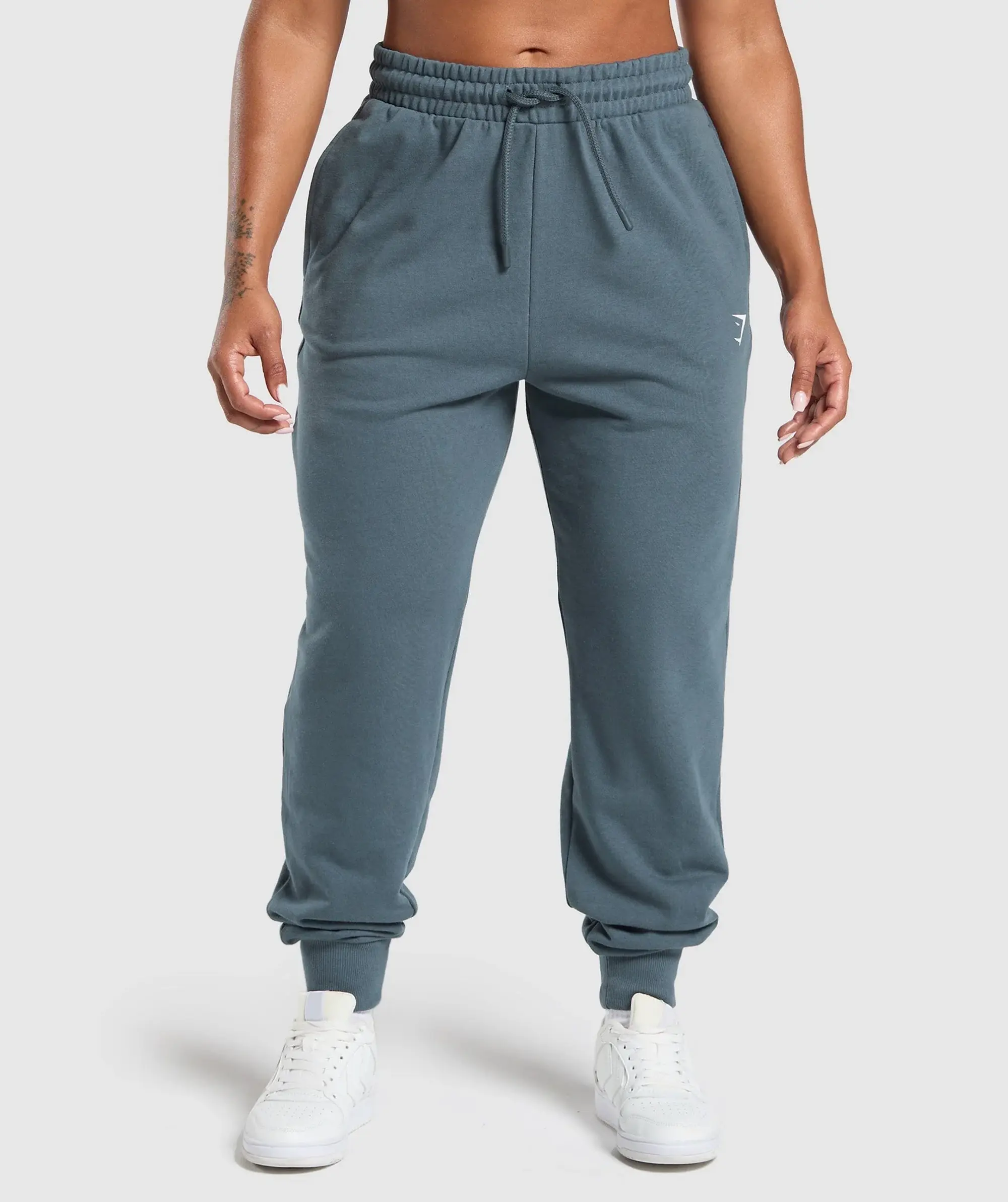 Gymshark Power Joggers - Titanium Blue