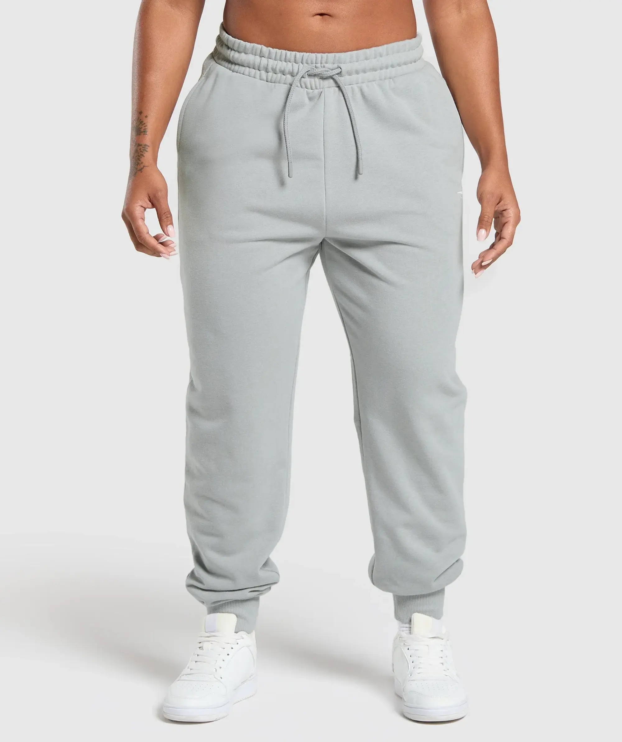 Gymshark Power Joggers - Silver Grey