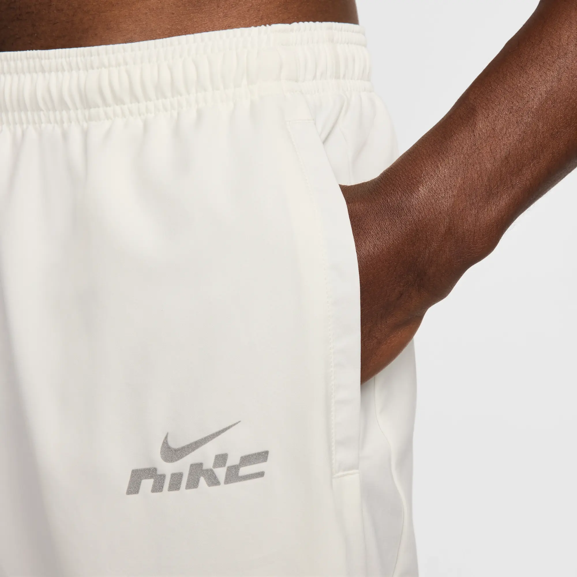 Nike Challenger Flash Men's Dri-FIT Woven Running Trousers - White - Sustainable Materials