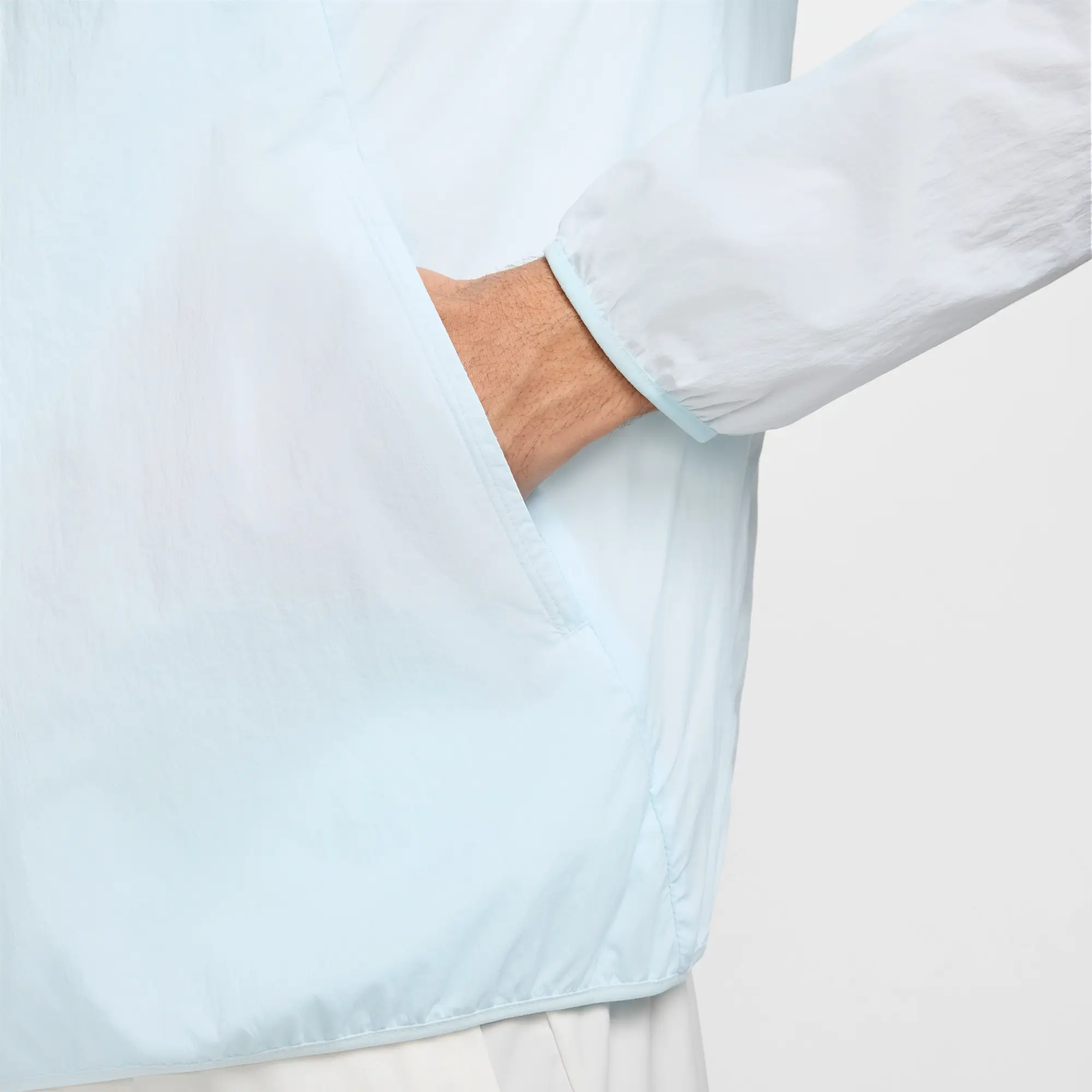 Nike Stride Men's Repel UV Running Jacket - Blue - Recycled Fibres