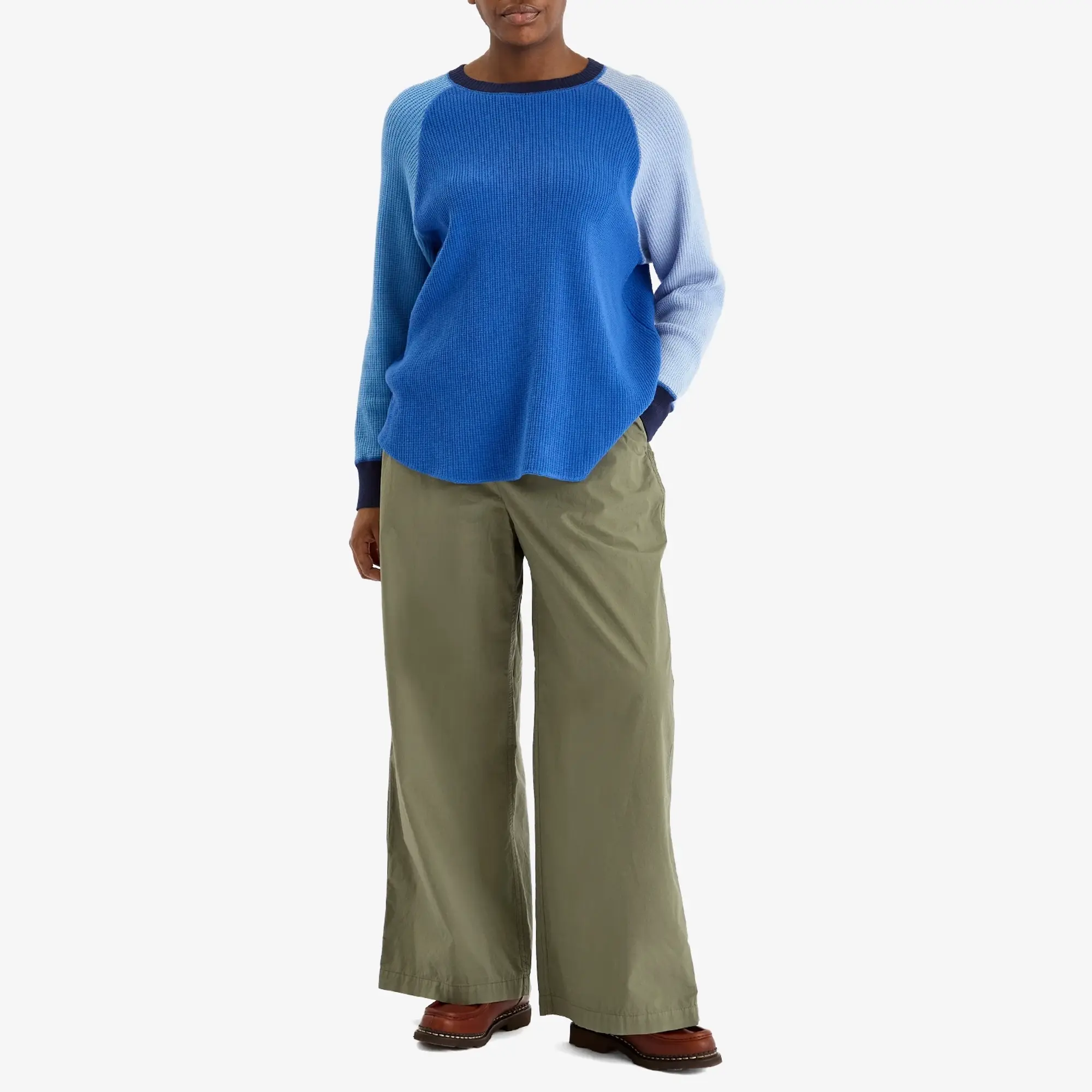 YMC Women's Minor Trousers Sage Green