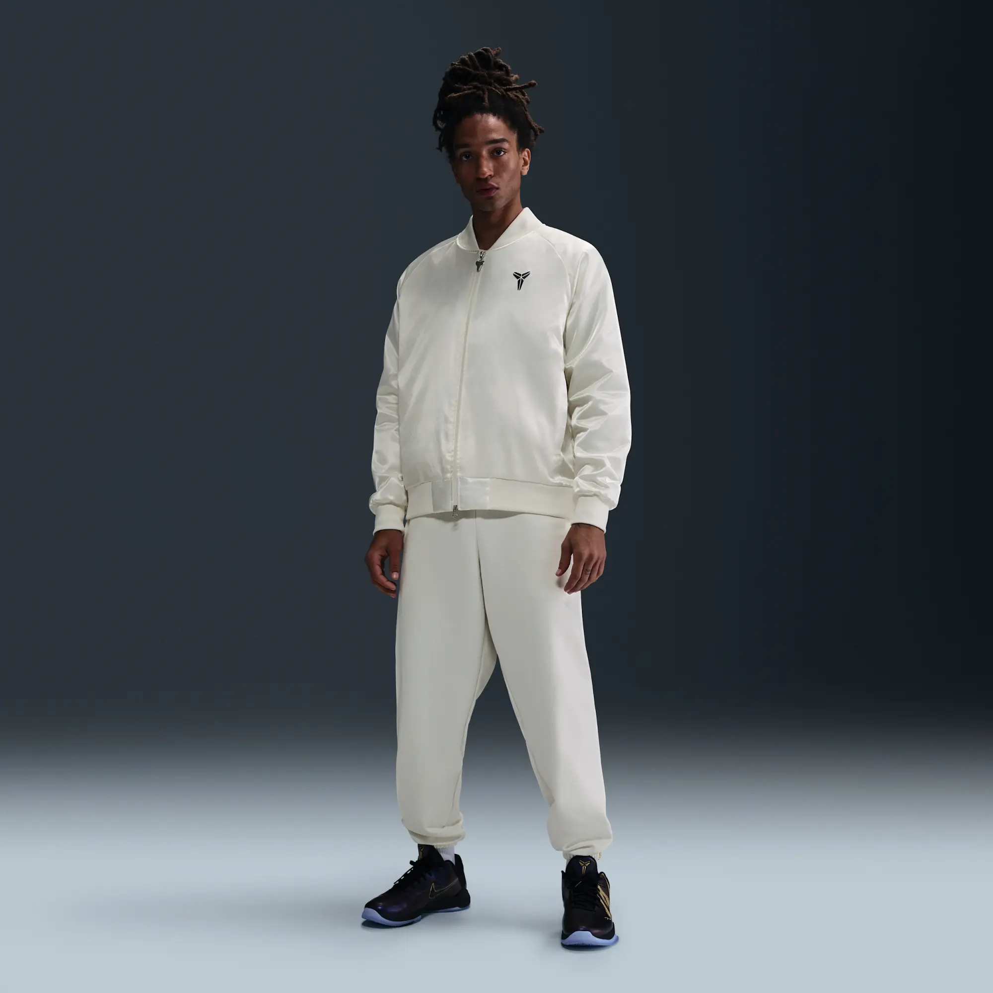Nike Kobe Therma-FIT Basketball Trousers - White - Polyester