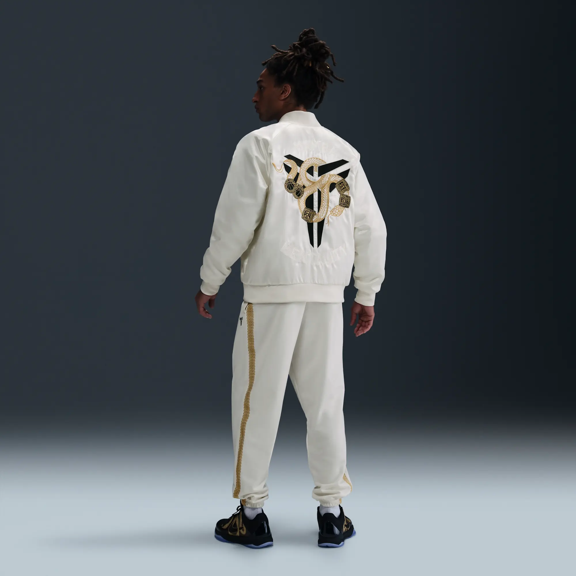 Nike Kobe Therma-FIT Basketball Trousers - White - Polyester