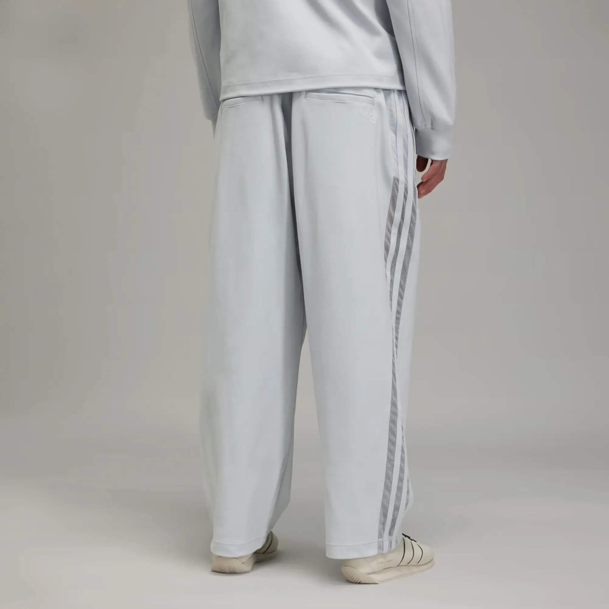 adidas Y-3 Mesh Stripes Track Tracksuit Bottoms