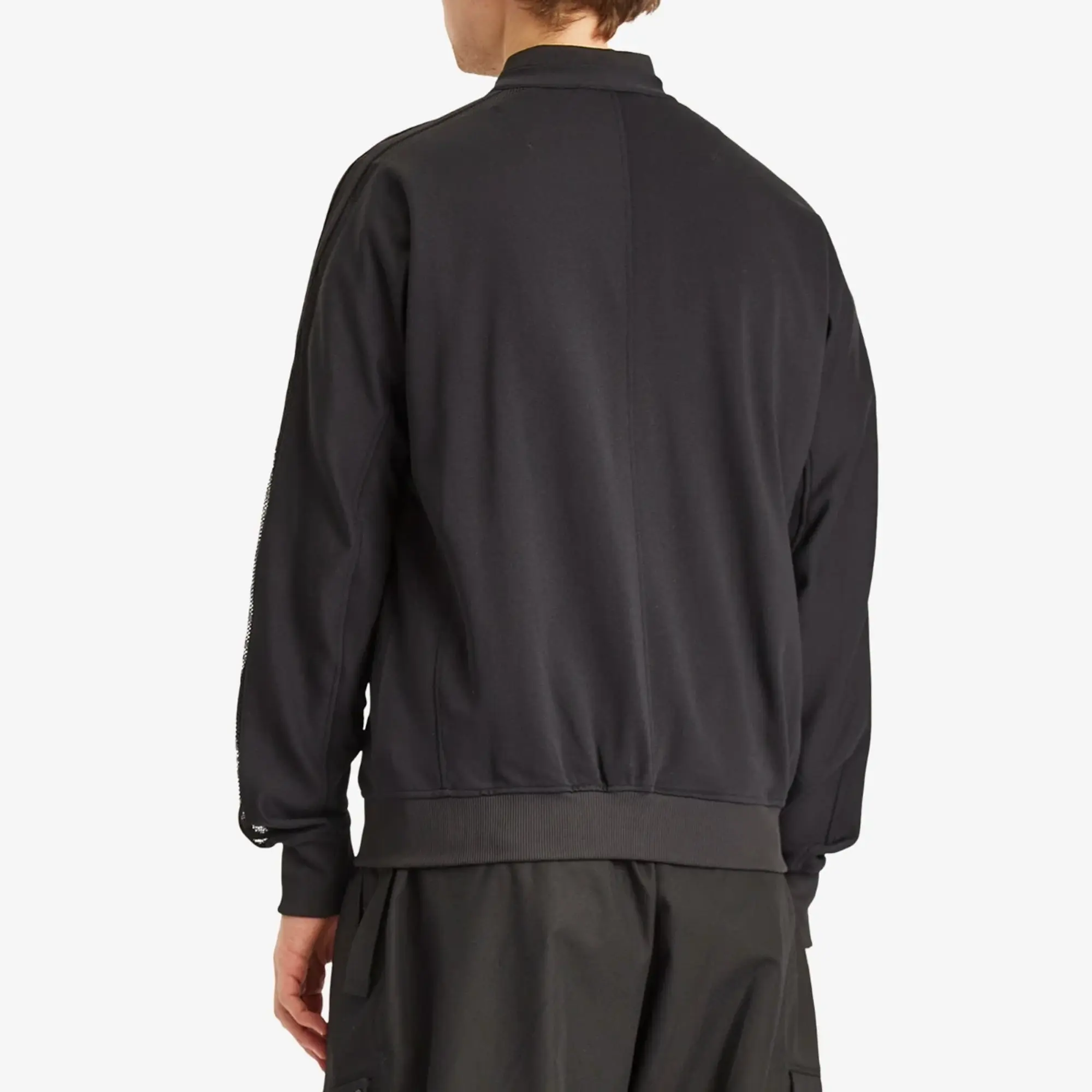 Y-3 Men's Mesh 3 Stripe Track Jacket Black