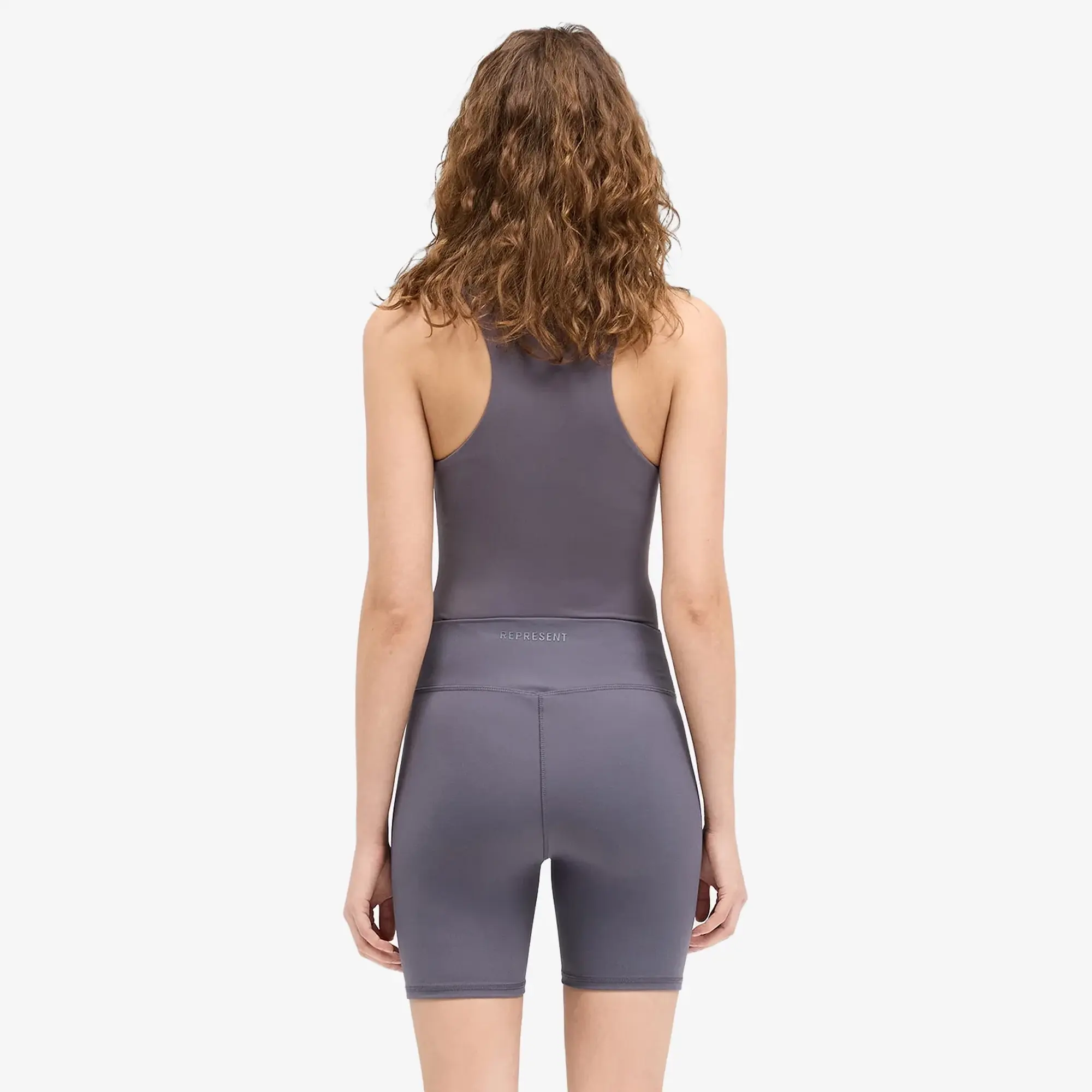 Asics Represent Women's V-Neck Tank Top Grey