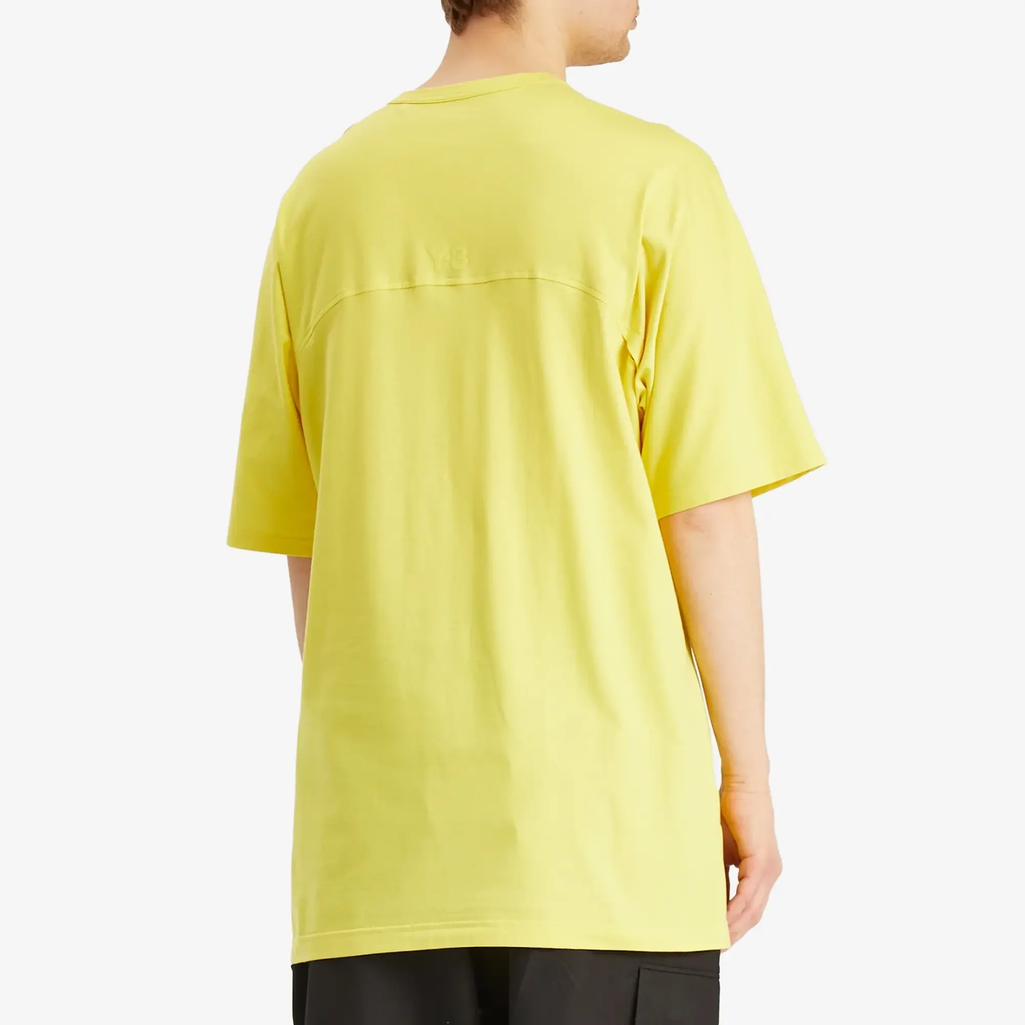 Y-3 Men's 3 Stripe T-Shirt Yellow