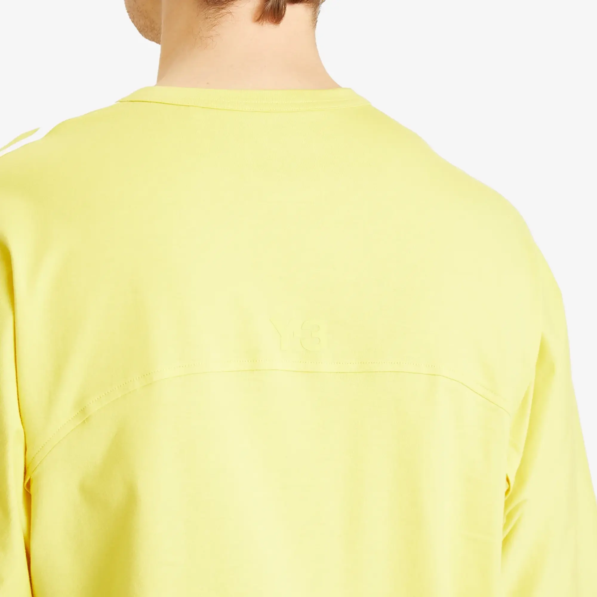 Y-3 Men's 3 Stripe T-Shirt Yellow