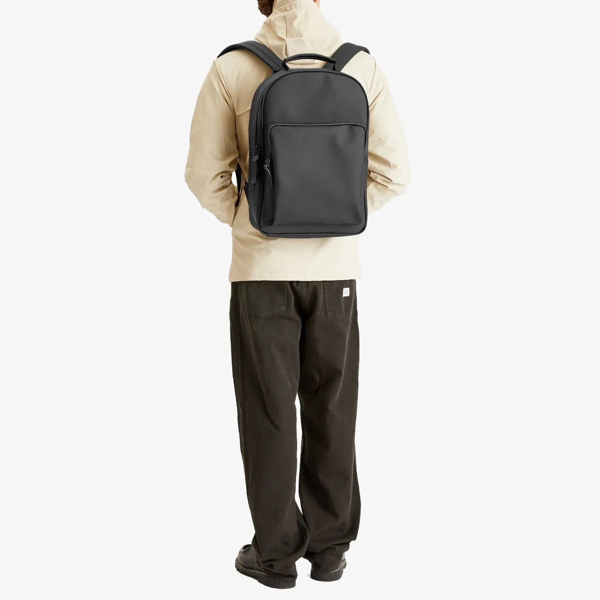 Rains Men's Book Daypack - Large Black