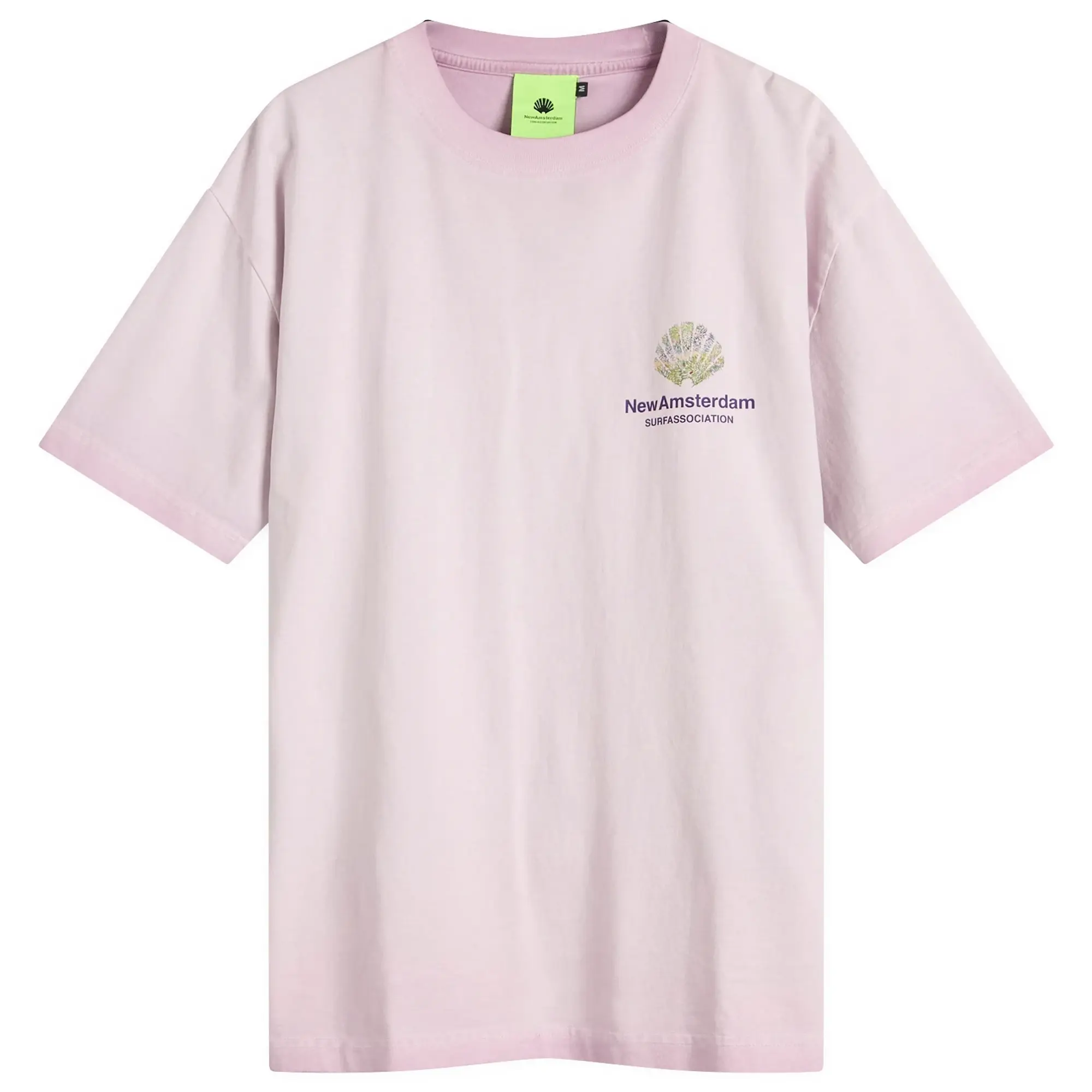 New Amsterdam Surf Association Men's Tall Grass T-Shirt Fair Orchid