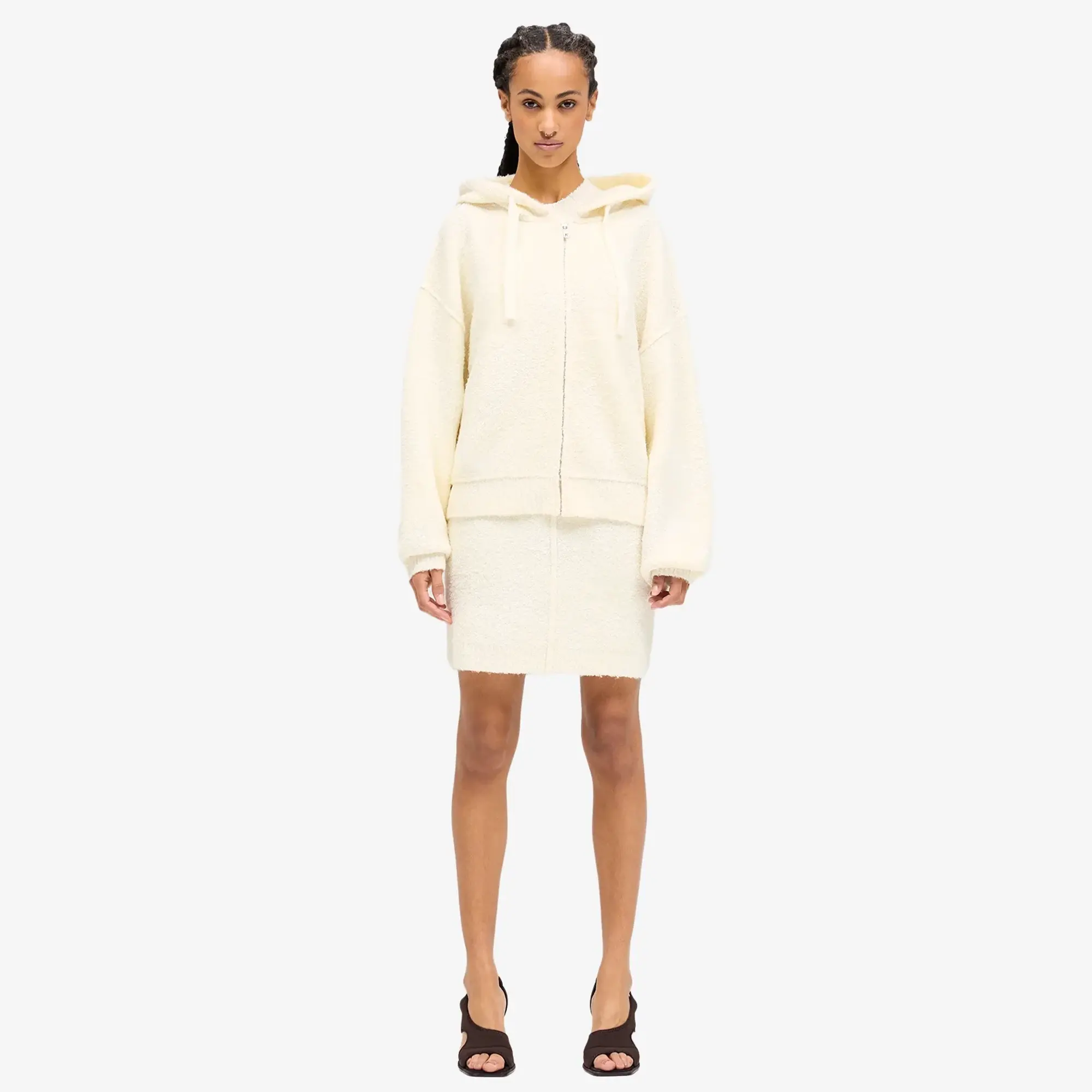 Represent Women's Whip Hoodie Antique White