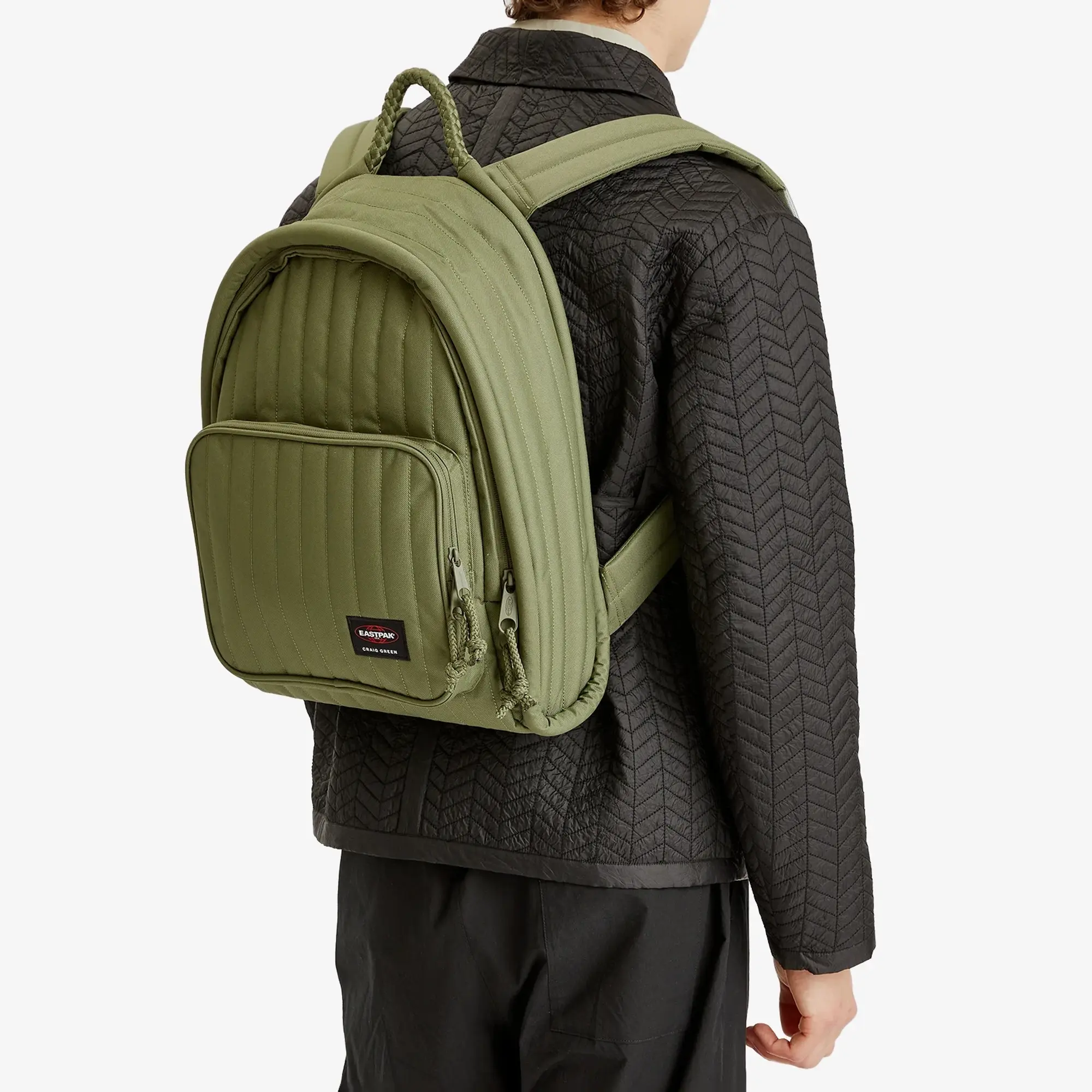 Eastpak x Craig Green Quilted Padded Pak'r Backpack Khaki