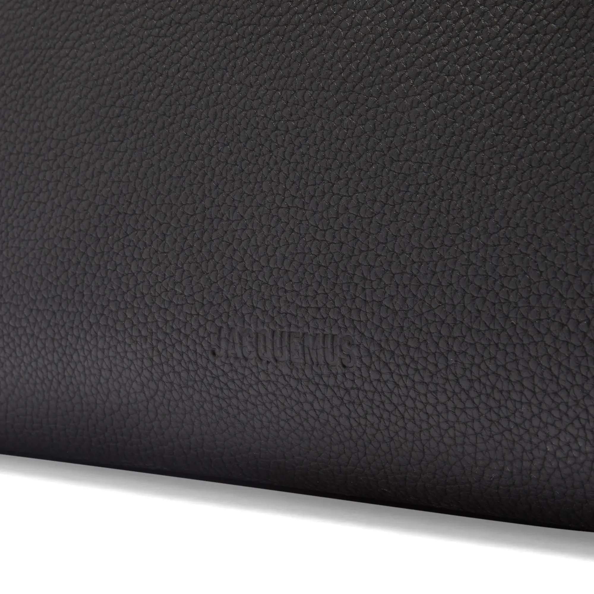Jacquemus Men's Le Grand Turismo Leather Tote Black