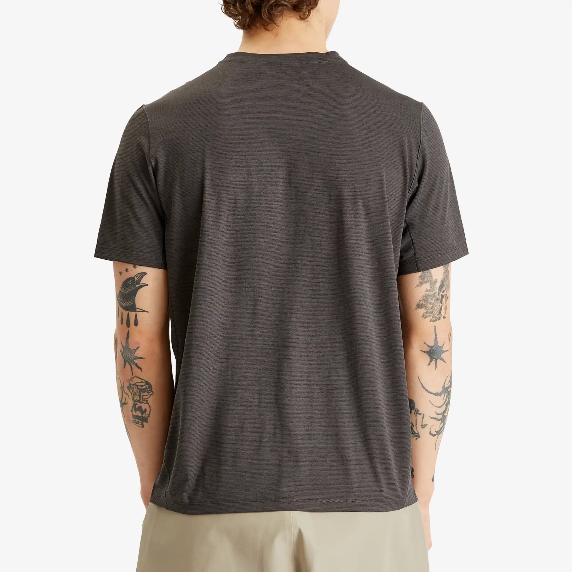 Arc'teryx Men's Cormac Crew T-Shirt Black Heather