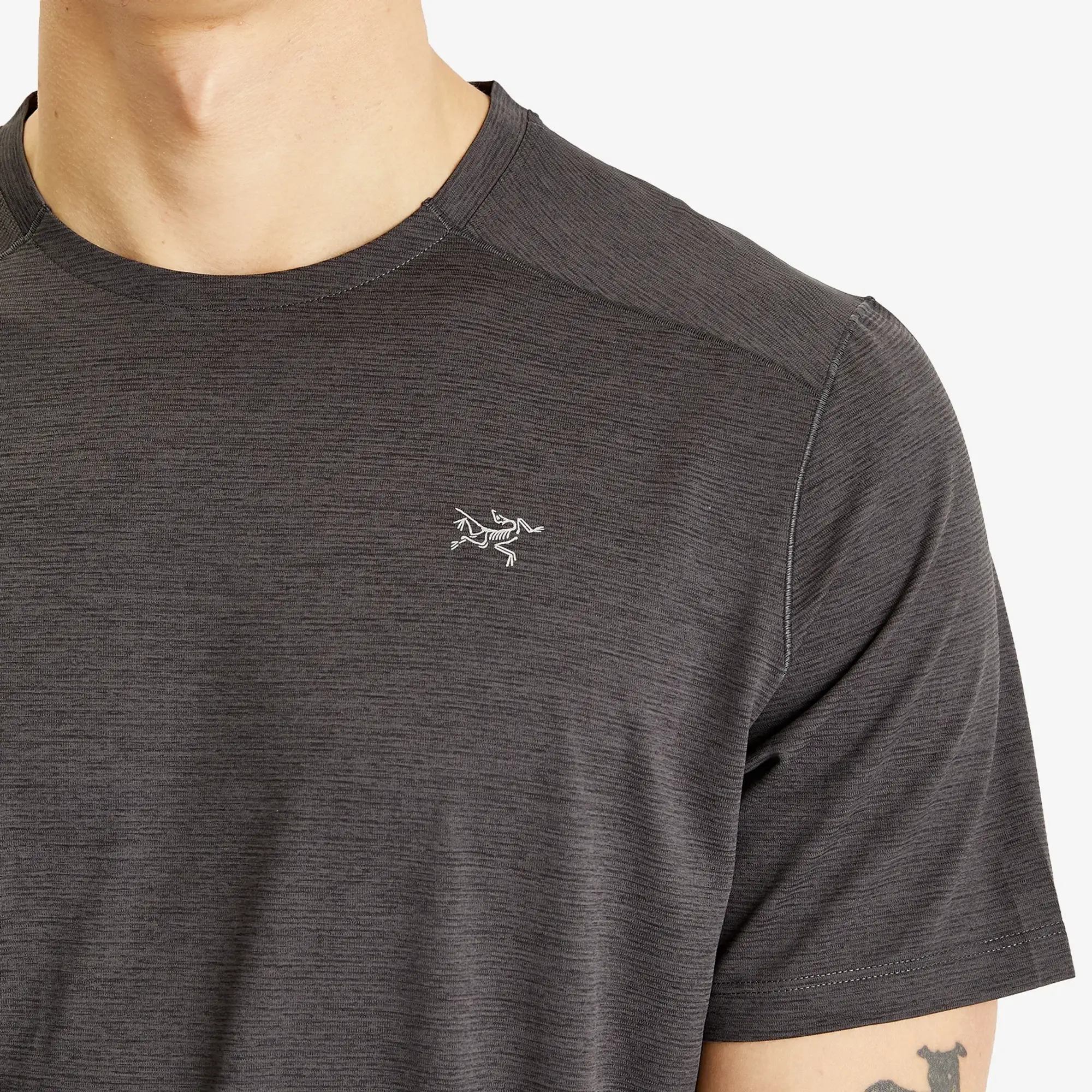 Arc'teryx Men's Cormac Crew T-Shirt Black Heather