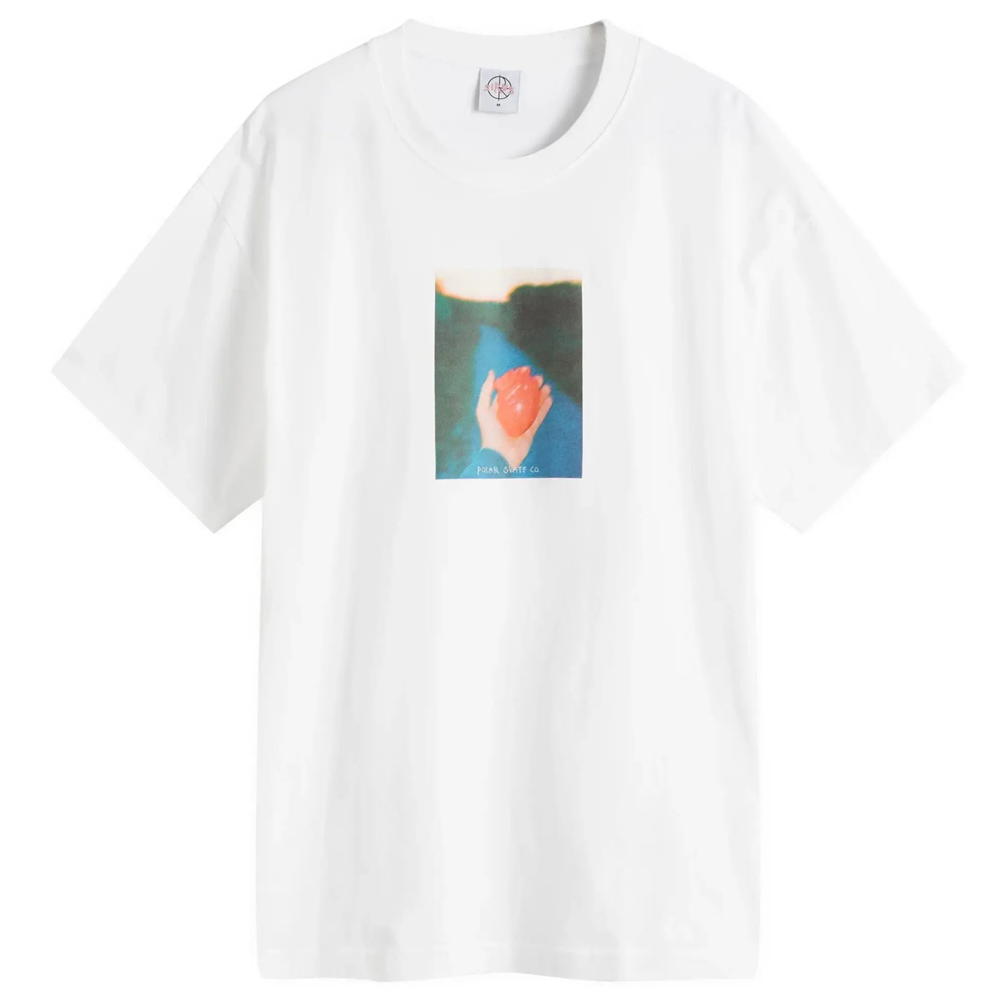 Polar Skate Co. Men's Heart in Hand T-Shirt White