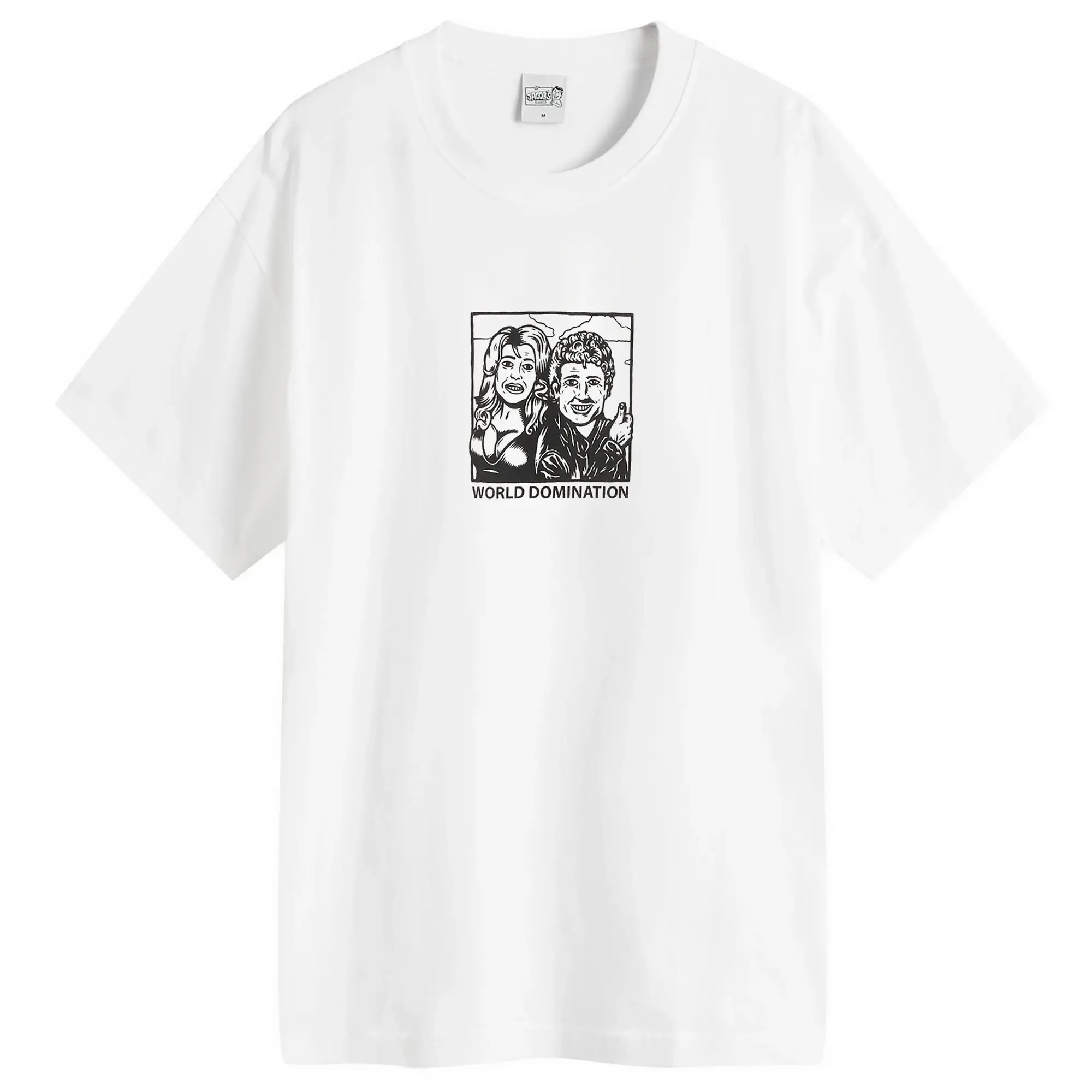 Polar Skate Co. Men's World Domination T-Shirt White