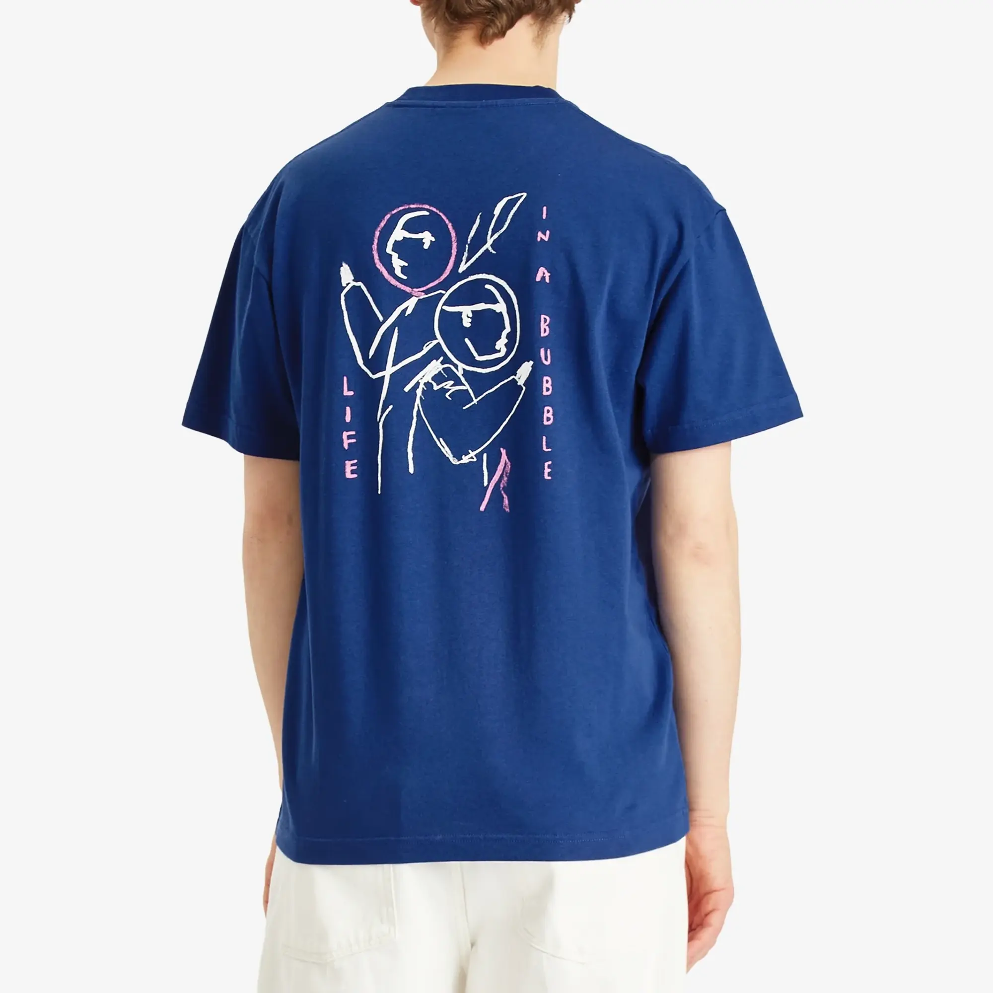 Polar Skate Co. Men's Life in a Bubble T-Shirt Deep Royal Blue