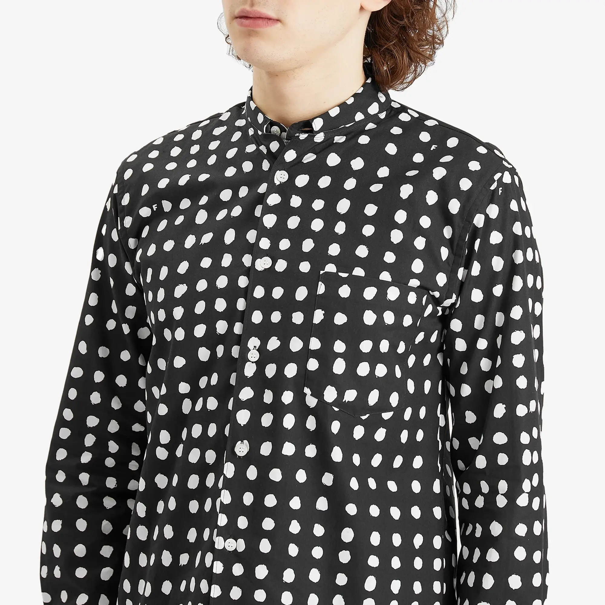 Comme des Garçons Black Men's x Filip Pagowski Polka Dot Shirt