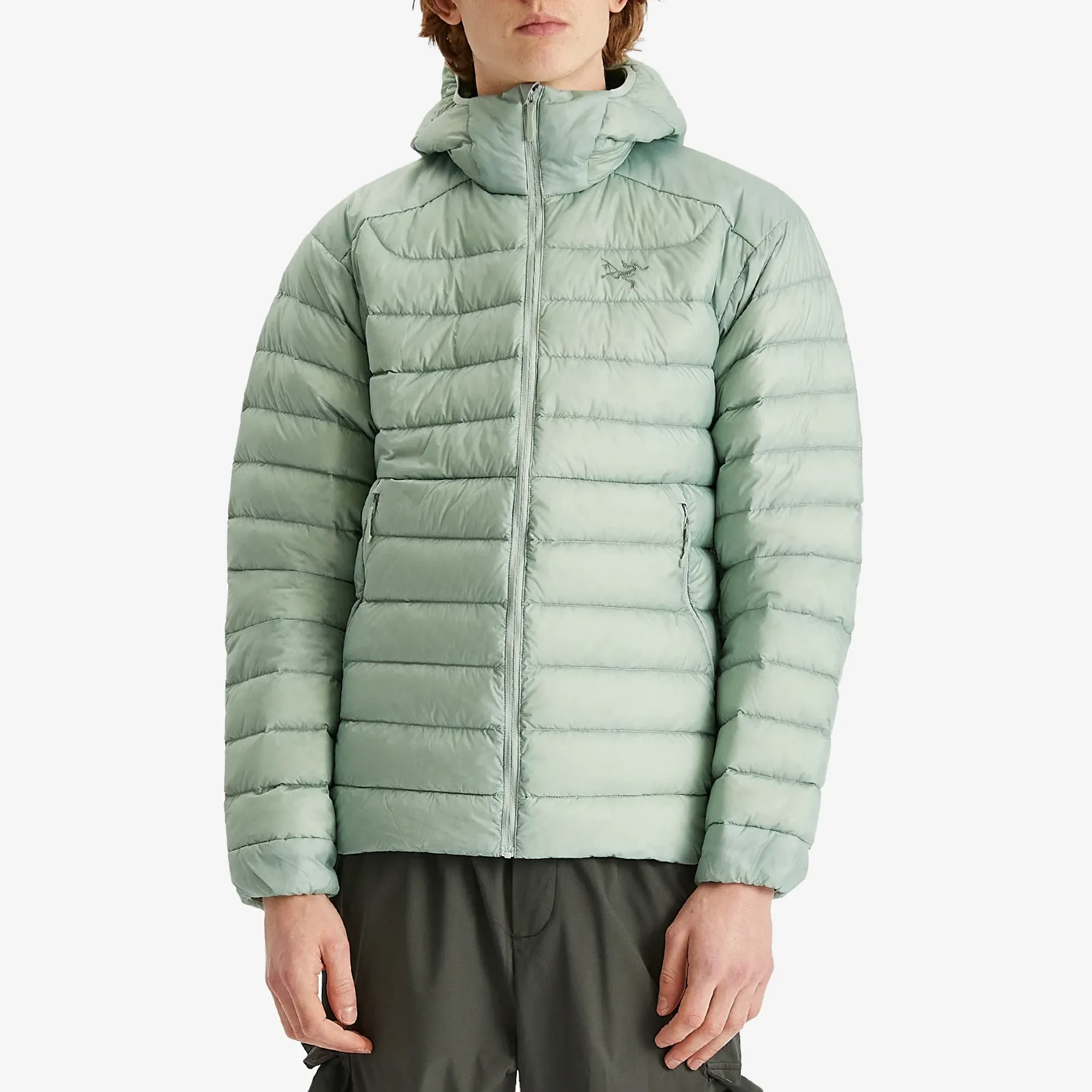 Arcteryx Cerium Hooded Jacket Stone Green | X000007313-021644
