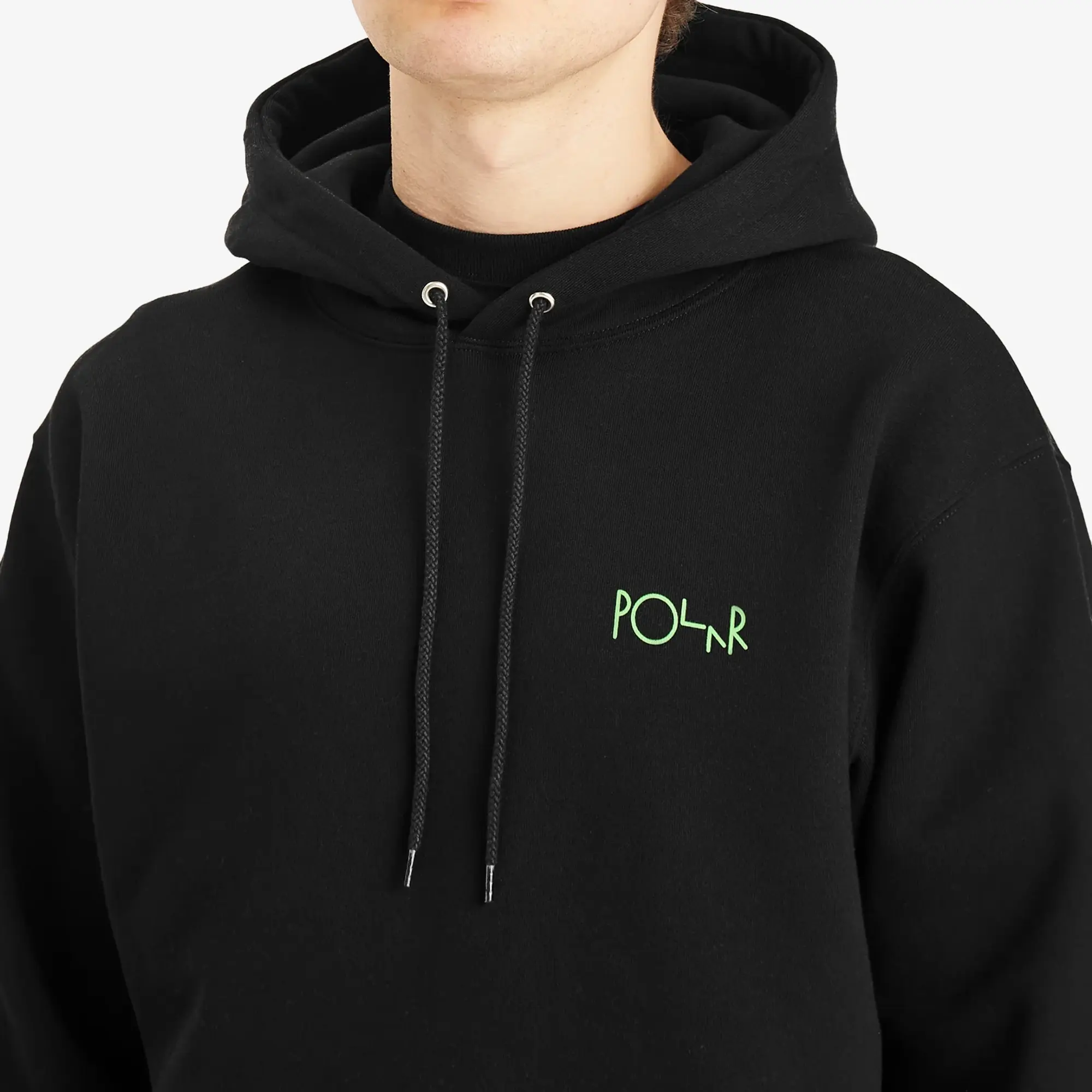 Polar Skate Co. Men's Dave Fill Logo Hoodie Black
