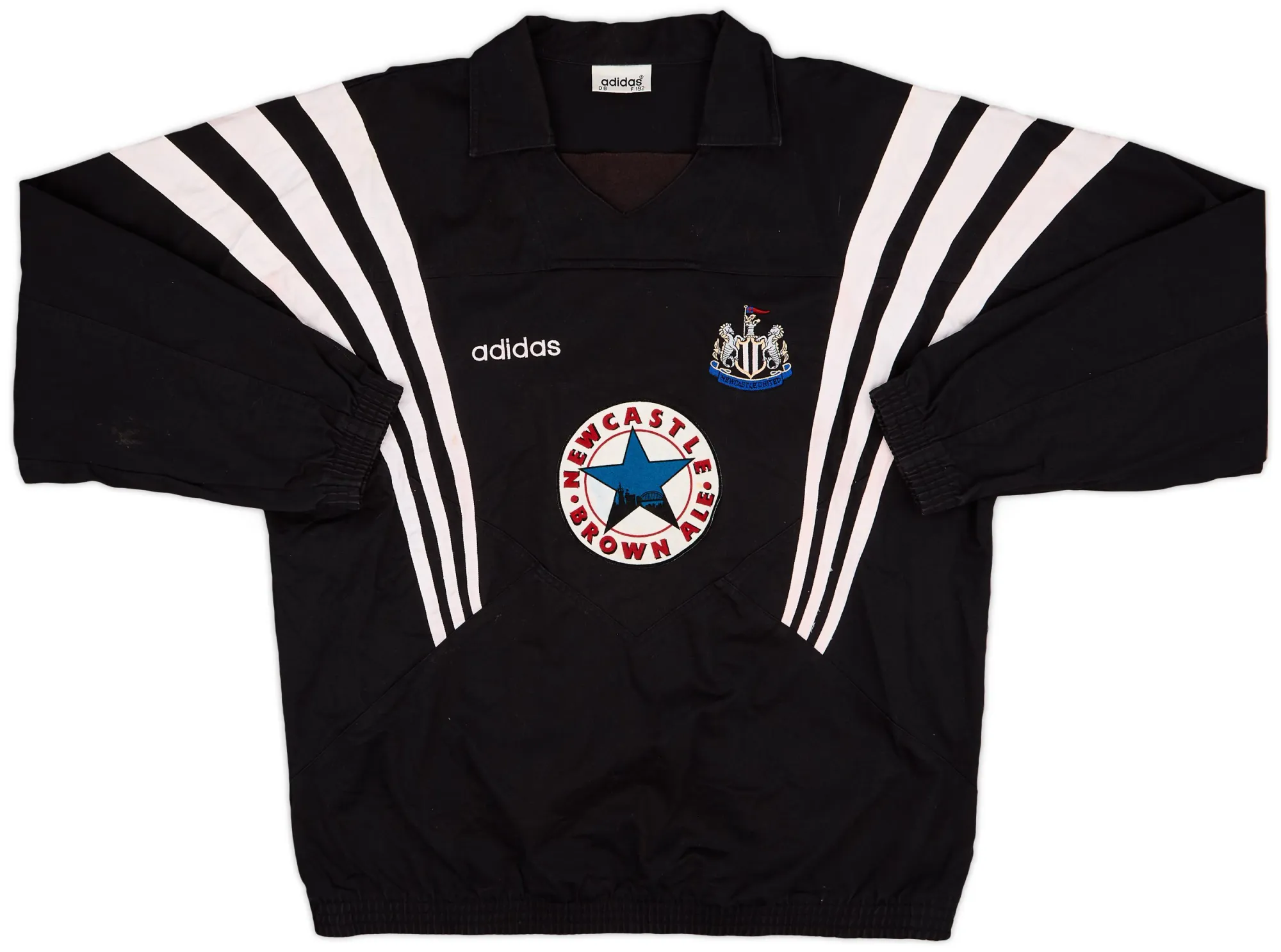 adidas Newcastle United Mens SS Home Shirt 1995/96