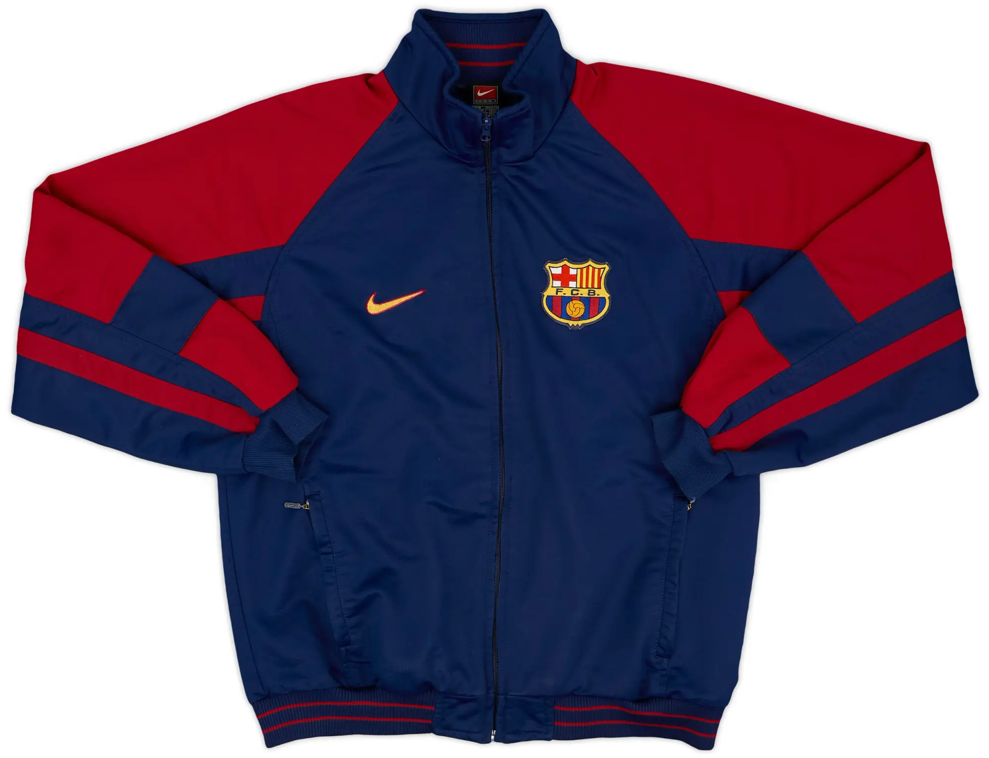 1999-00 Barcelona Nike Track Jacket - 9/10 - (M)