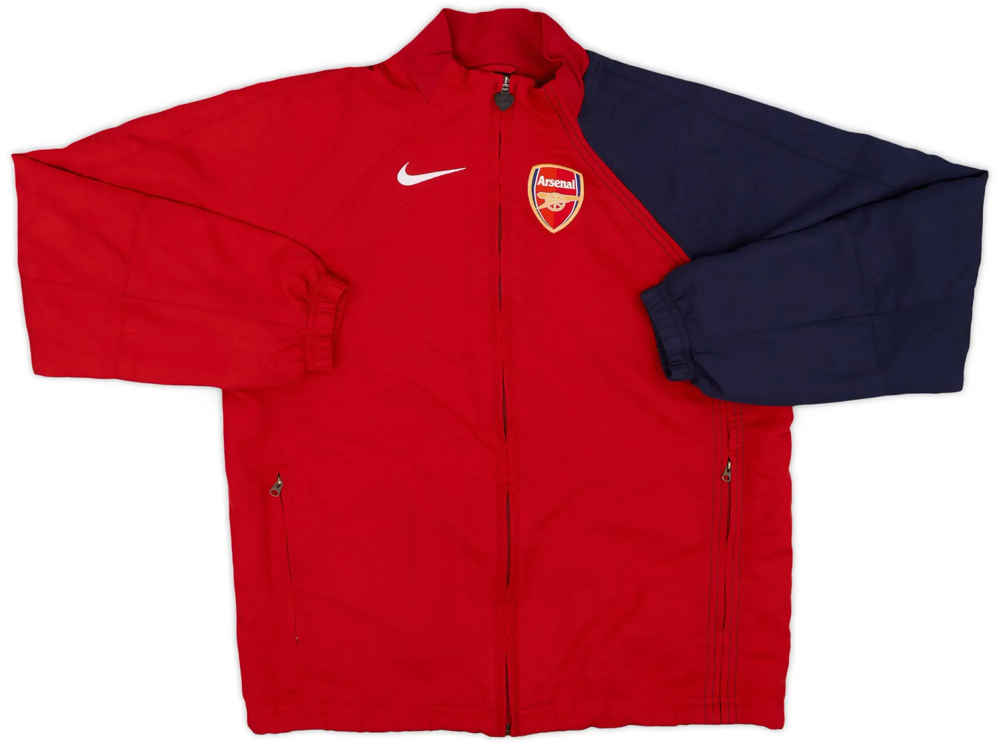 2004-05 Arsenal Nike Track Jacket - 8/10 - (L.Boys)