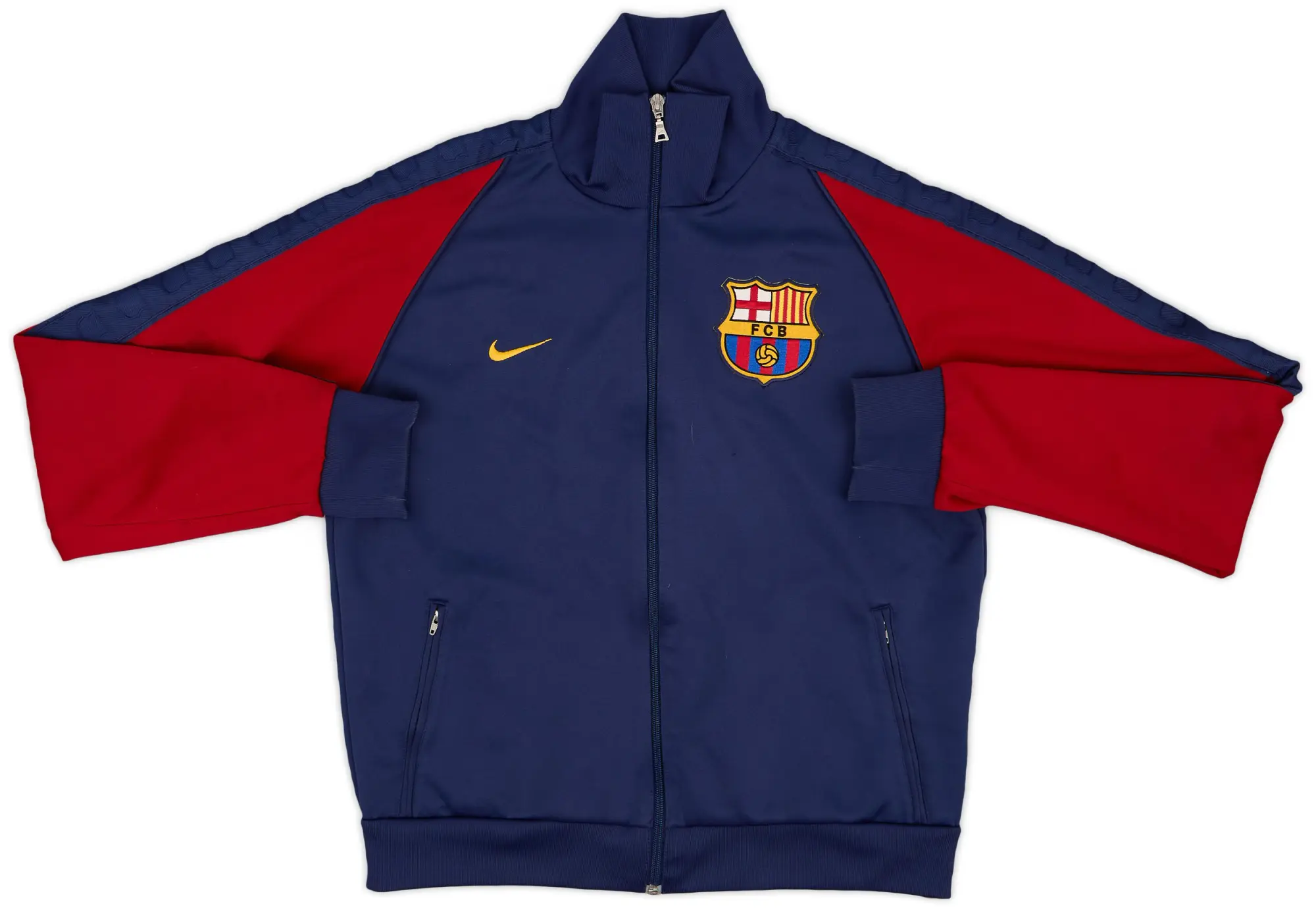 2005-06 Barcelona Nike Track Jacket - 9/10 - (M)