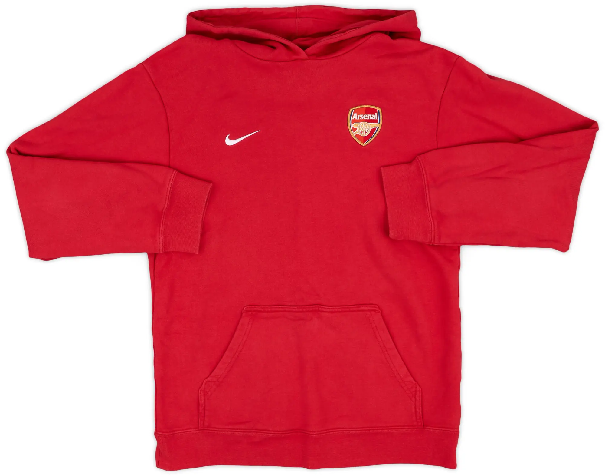 2009-10 Arsenal Nike Hooded Top - 8/10 - (XL.Boys)