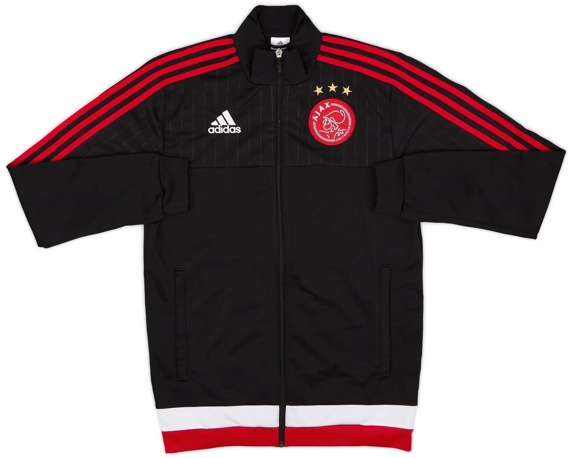 2015-16 Ajax adidas Track Jacket - 8/10 - (S)