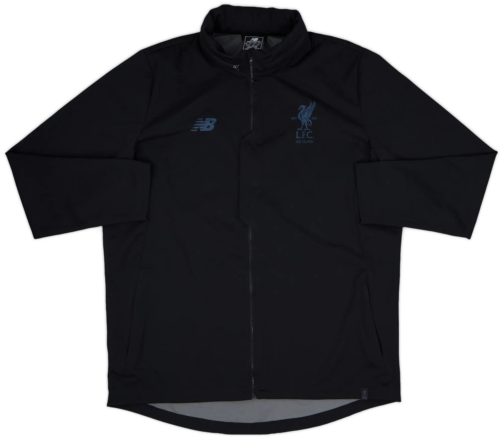 2017-18 Liverpool New Balance Hooded Rain Jacket - 10/10 - (XXL)