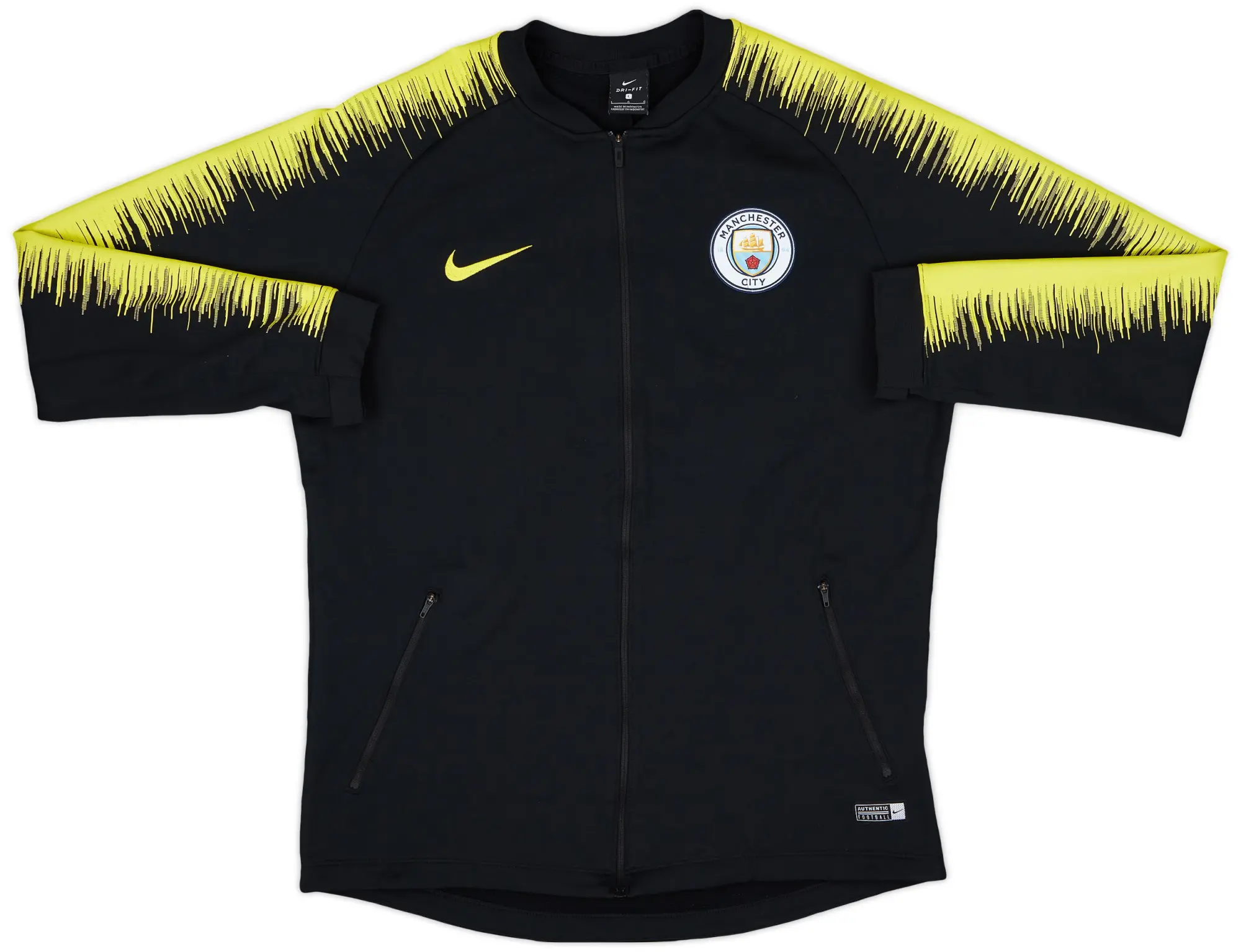 2019-20 Manchester City Puma Track Jacket - 9/10 - (L)