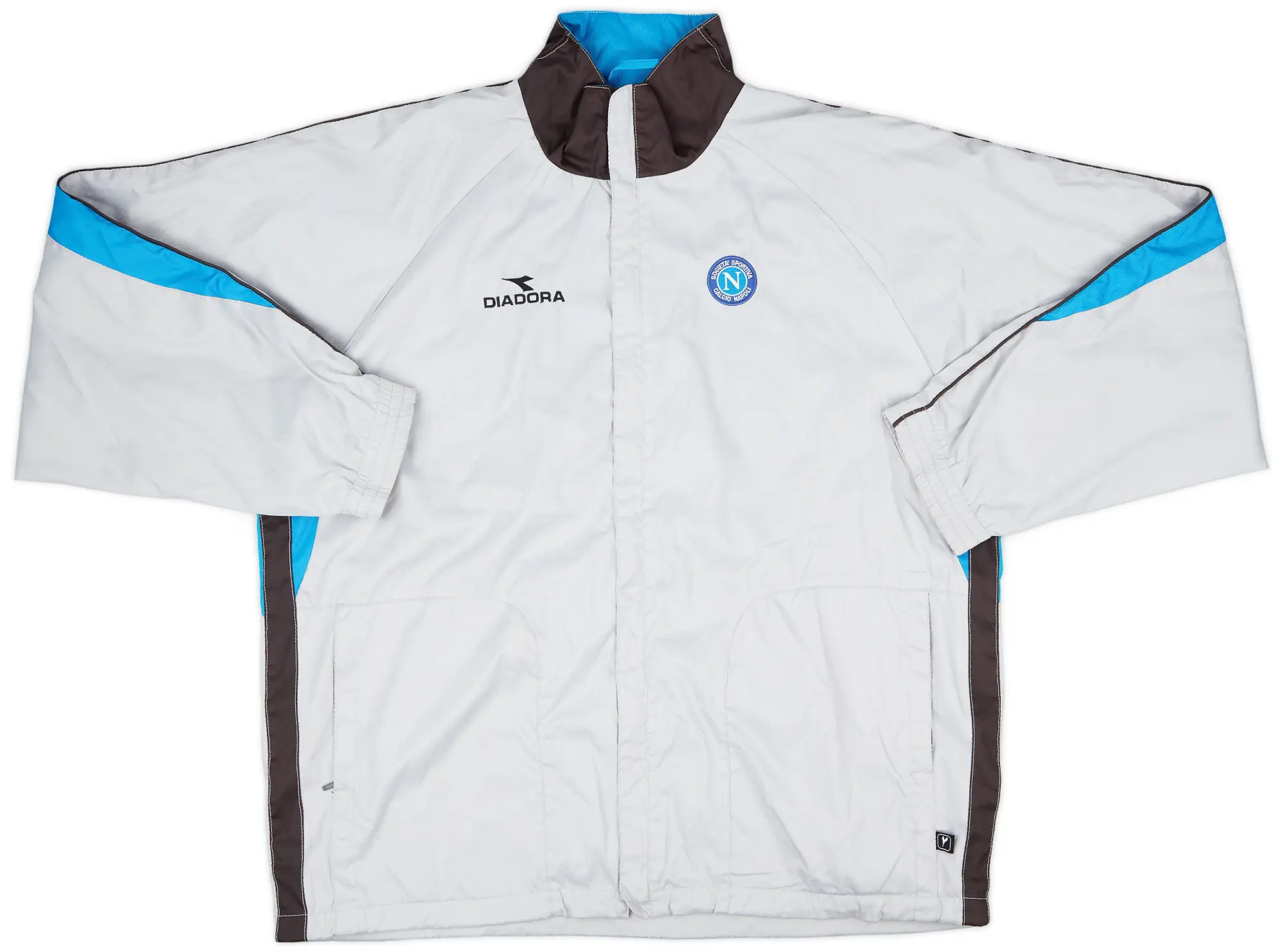 2002-03 Napoli Diadora Track Jacket - 8/10 - (XL)