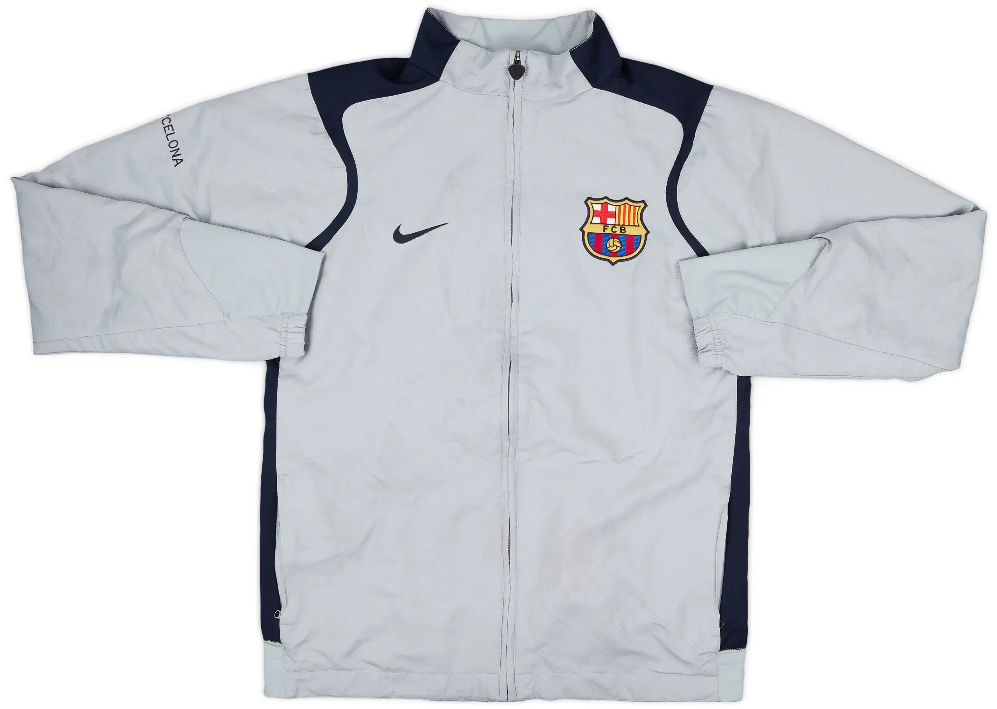 2006-07 Barcelona Nike Track Jacket - 8/10 - (L)