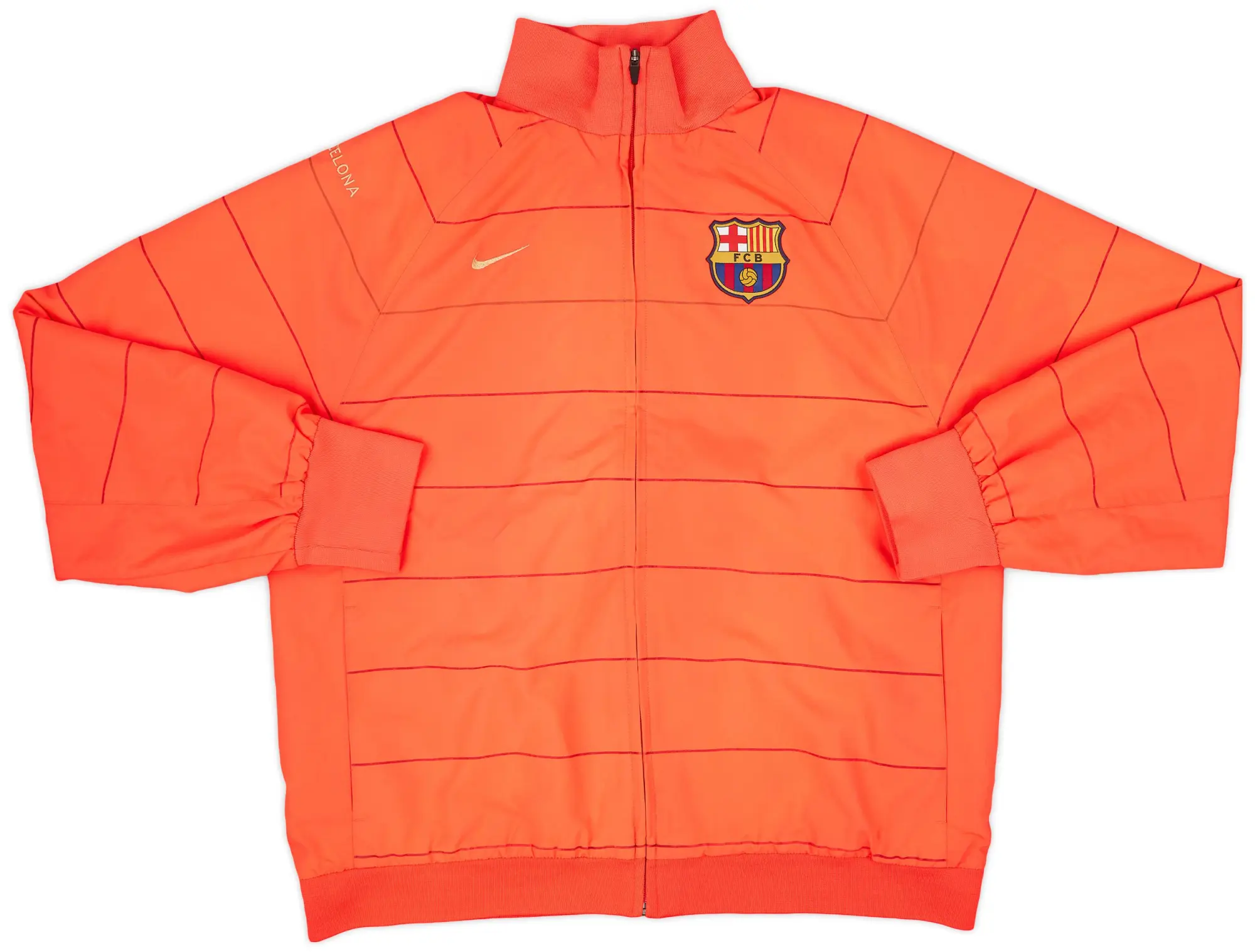 2008-09 Barcelona Nike Track Jacket - 8/10 - (XL)