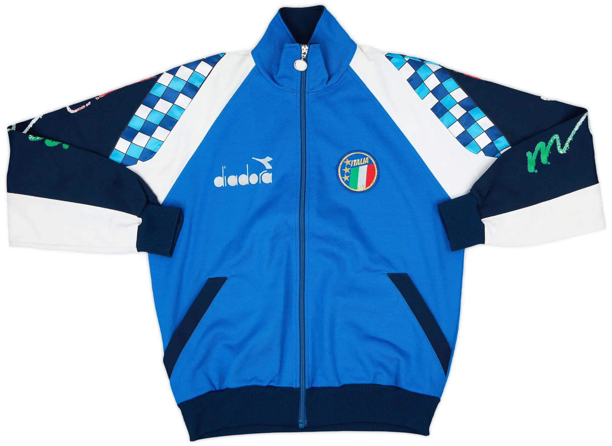 1990 Italy Diadora Track Jacket - 8/10 - (L)