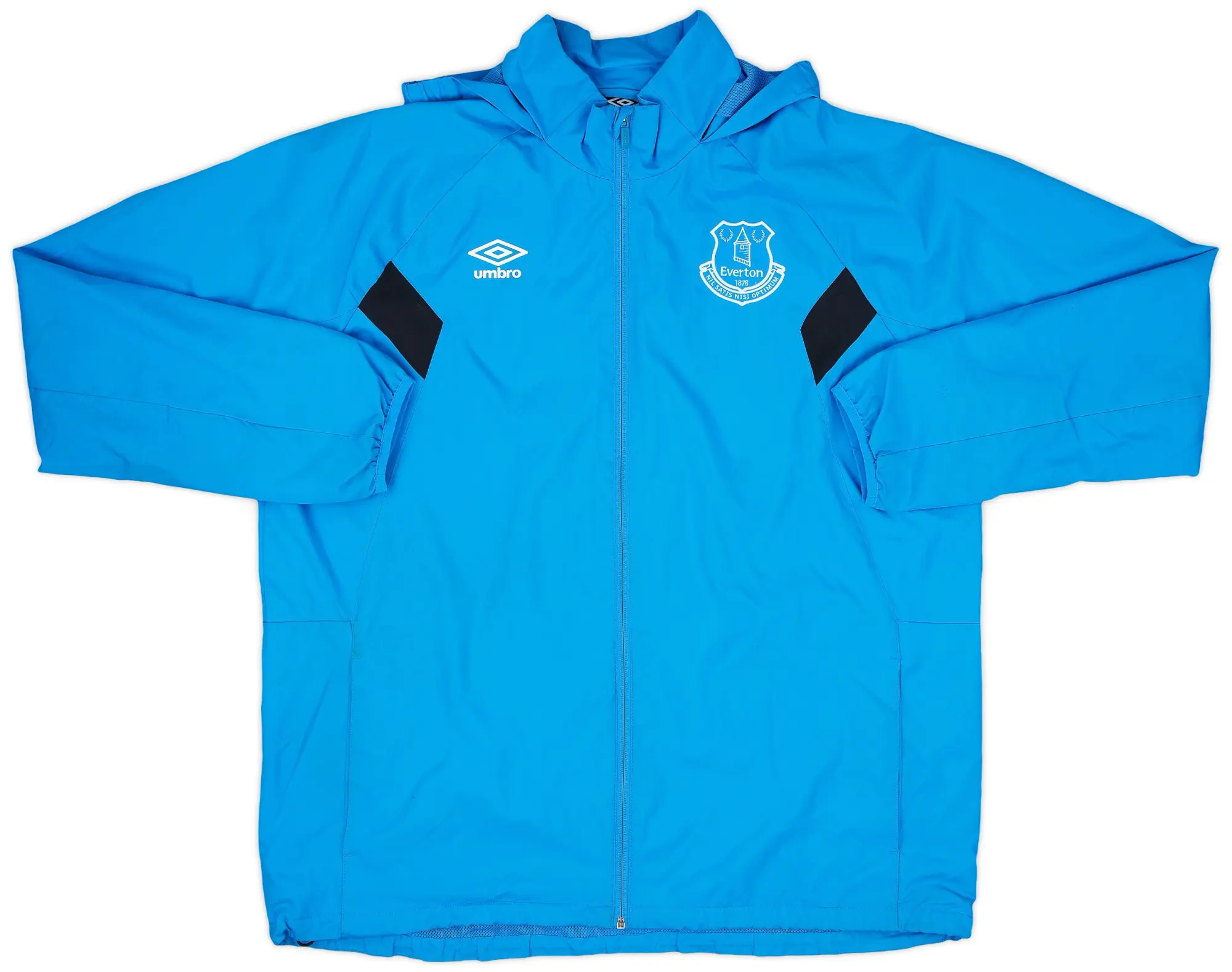 2016-17 Everton Umbro Hooded Rain Jacket - 9/10 - (XXL)