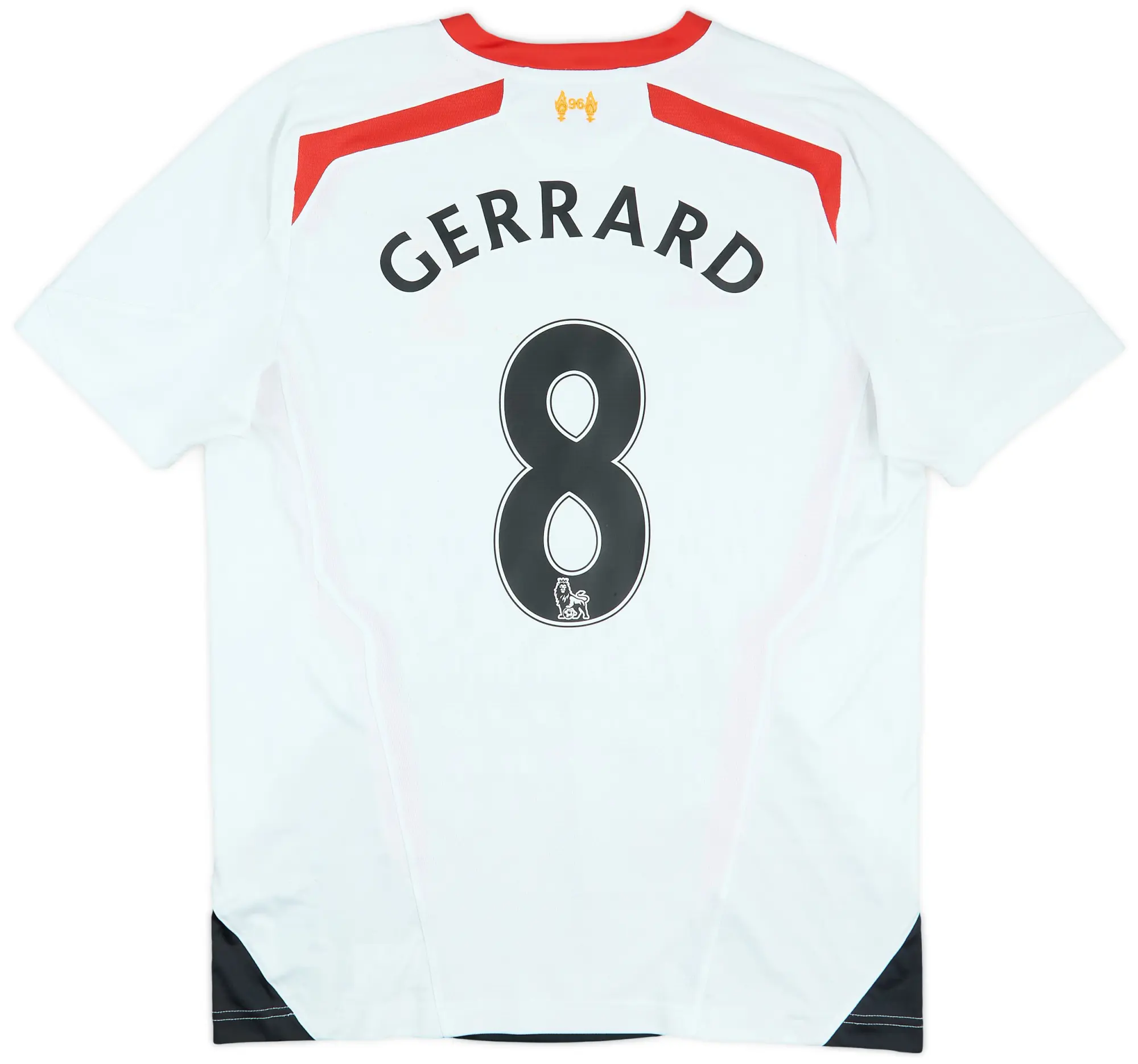 2013-14 Liverpool Away Shirt Gerrard #8 - 6/10 - (L)