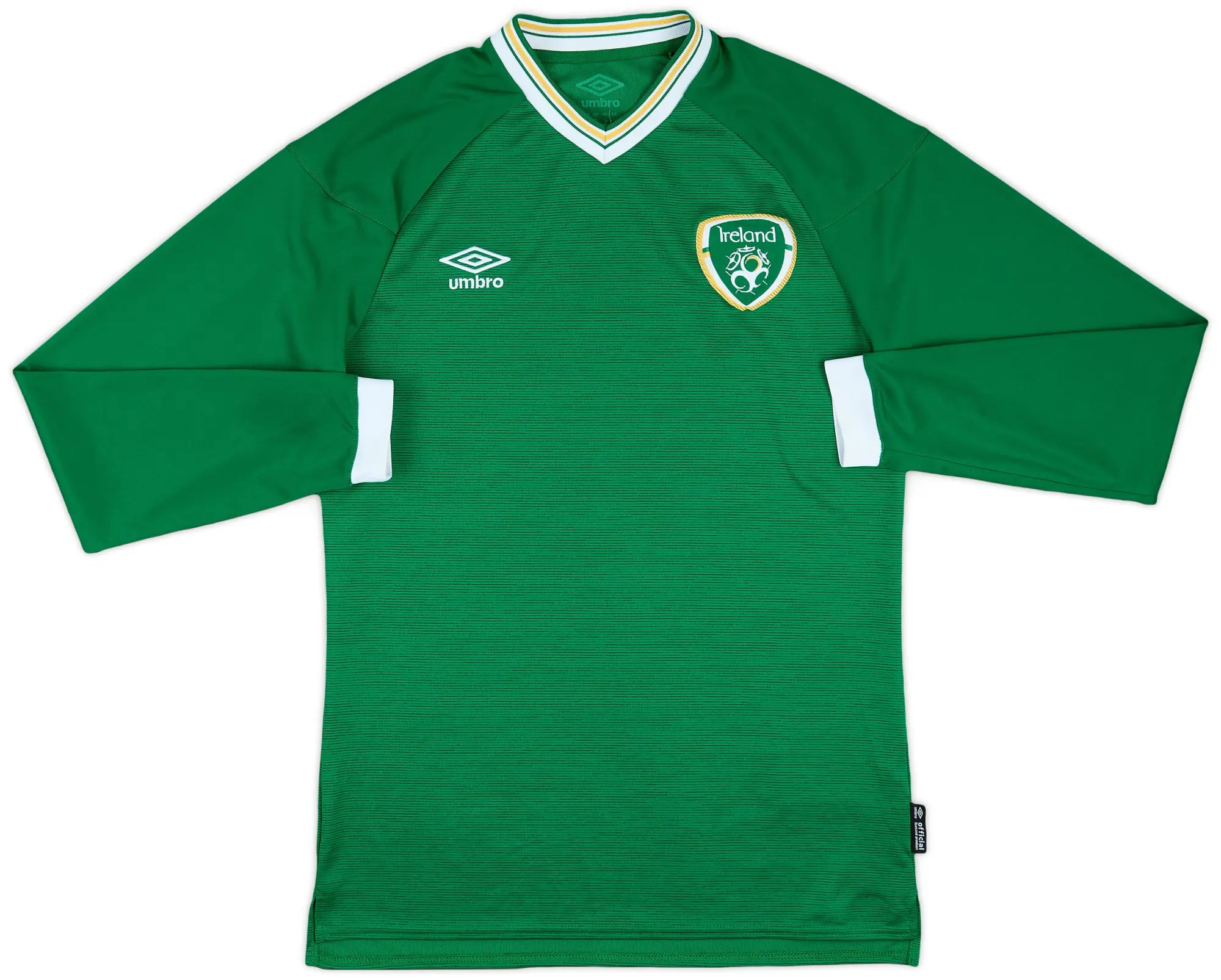 Umbro 2011 Ireland Home L/S Shirt - 9/10 - (S)