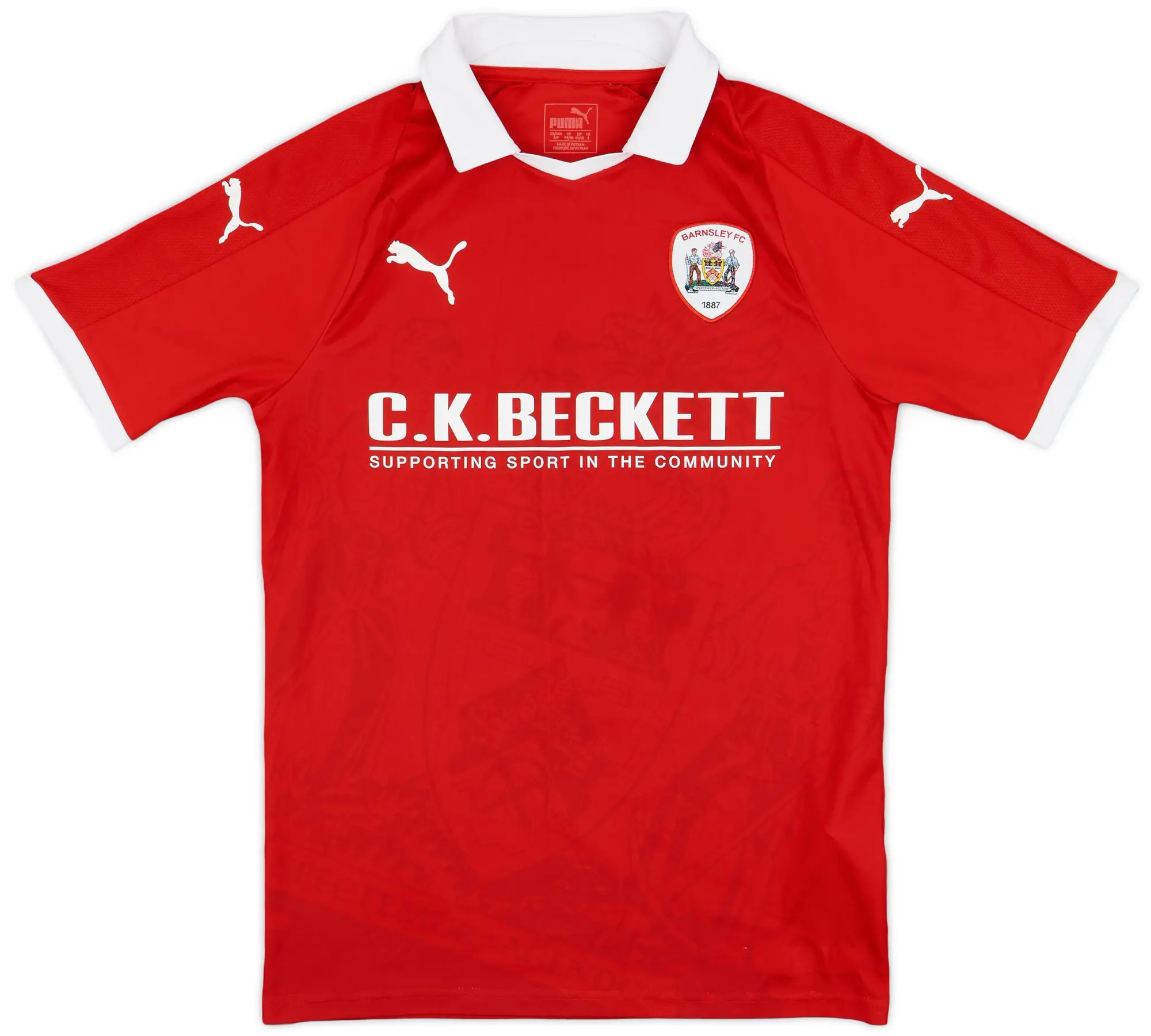 Puma 2018-19 Barnsley Home Shirt - 7/10 - (S)
