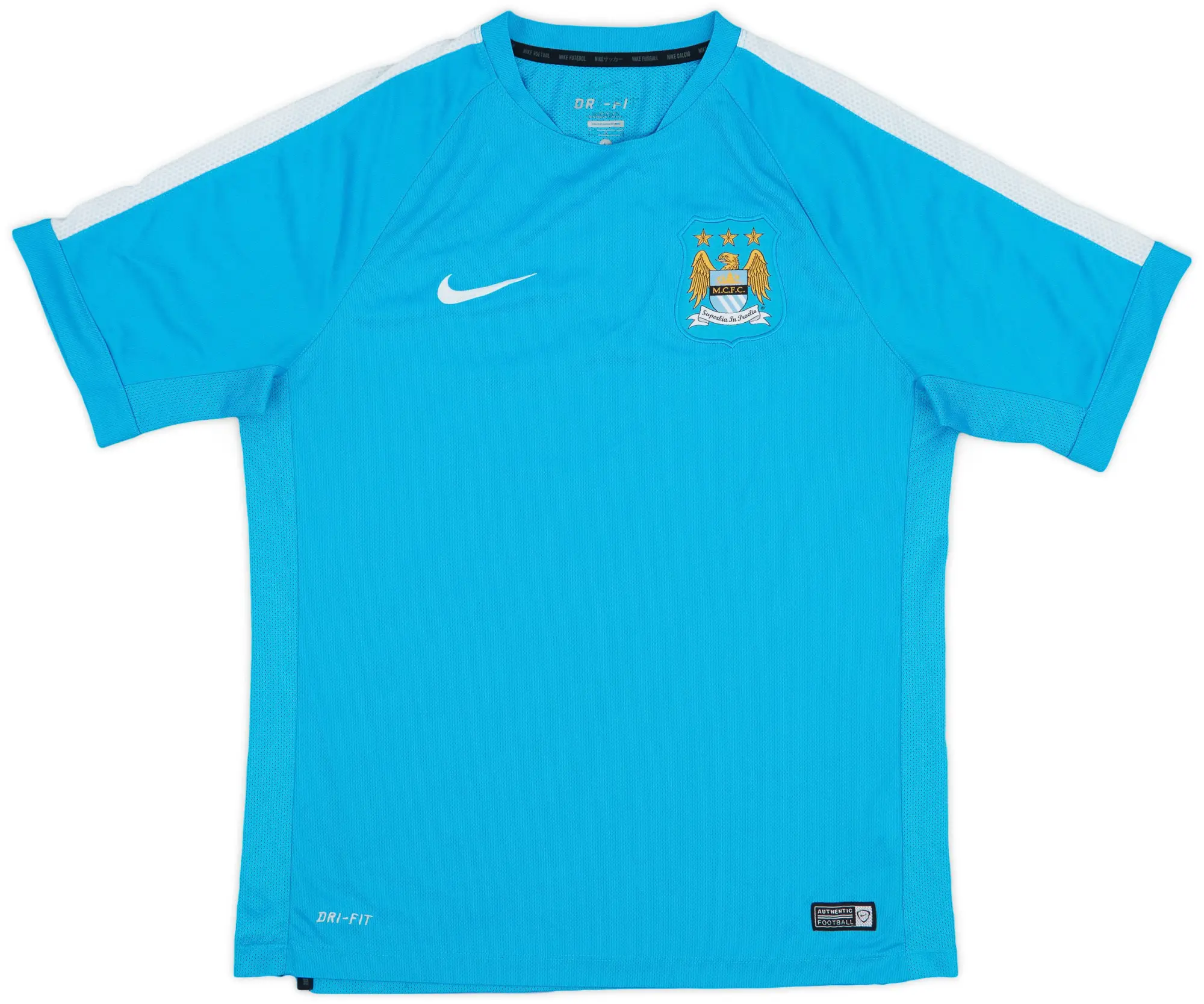 2014-15 Manchester City Nike Training Shirt - 8/10 - (L)