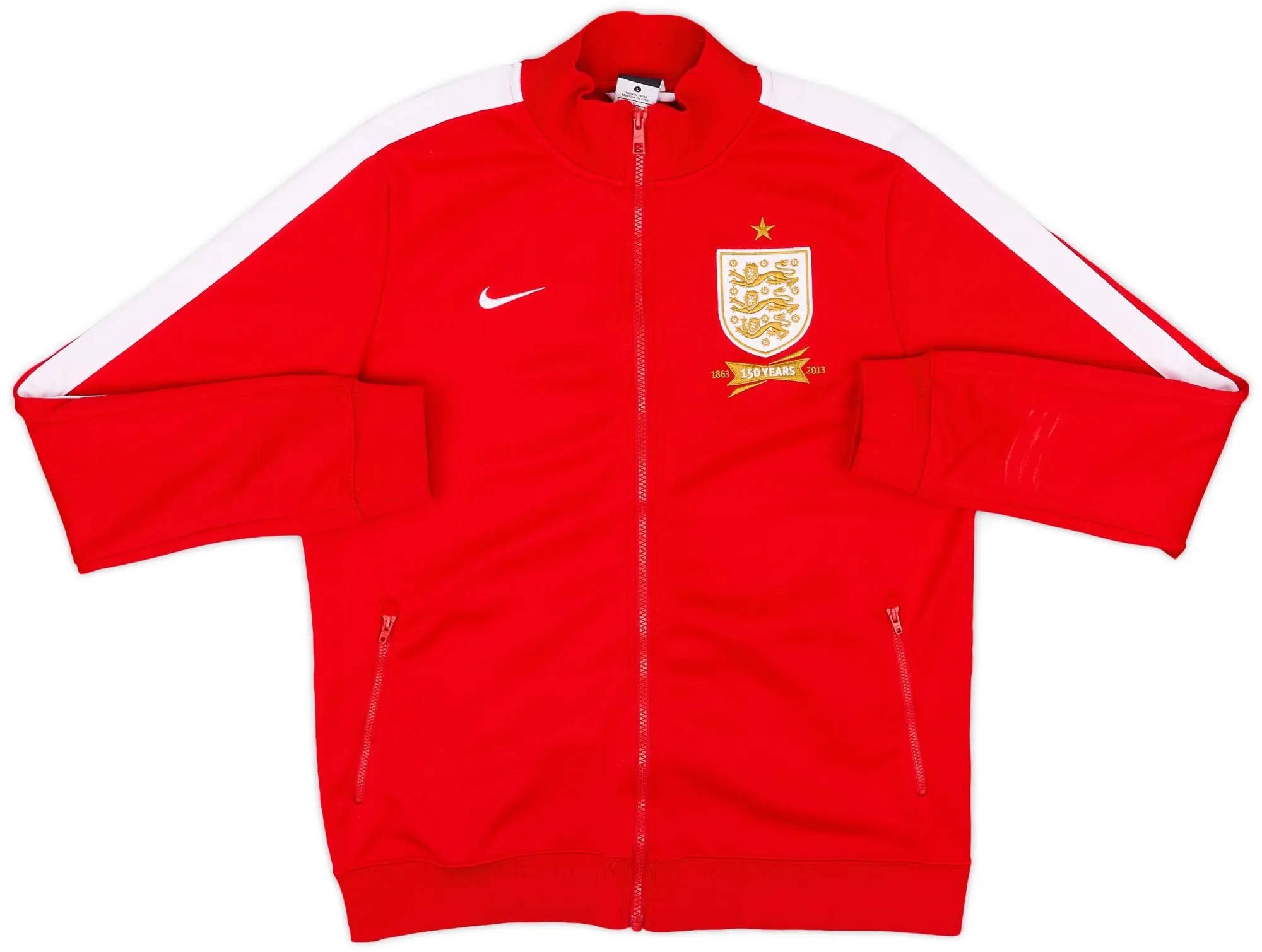 2013-14 England Nike N98 Track Jacket - 9/10 - (L)